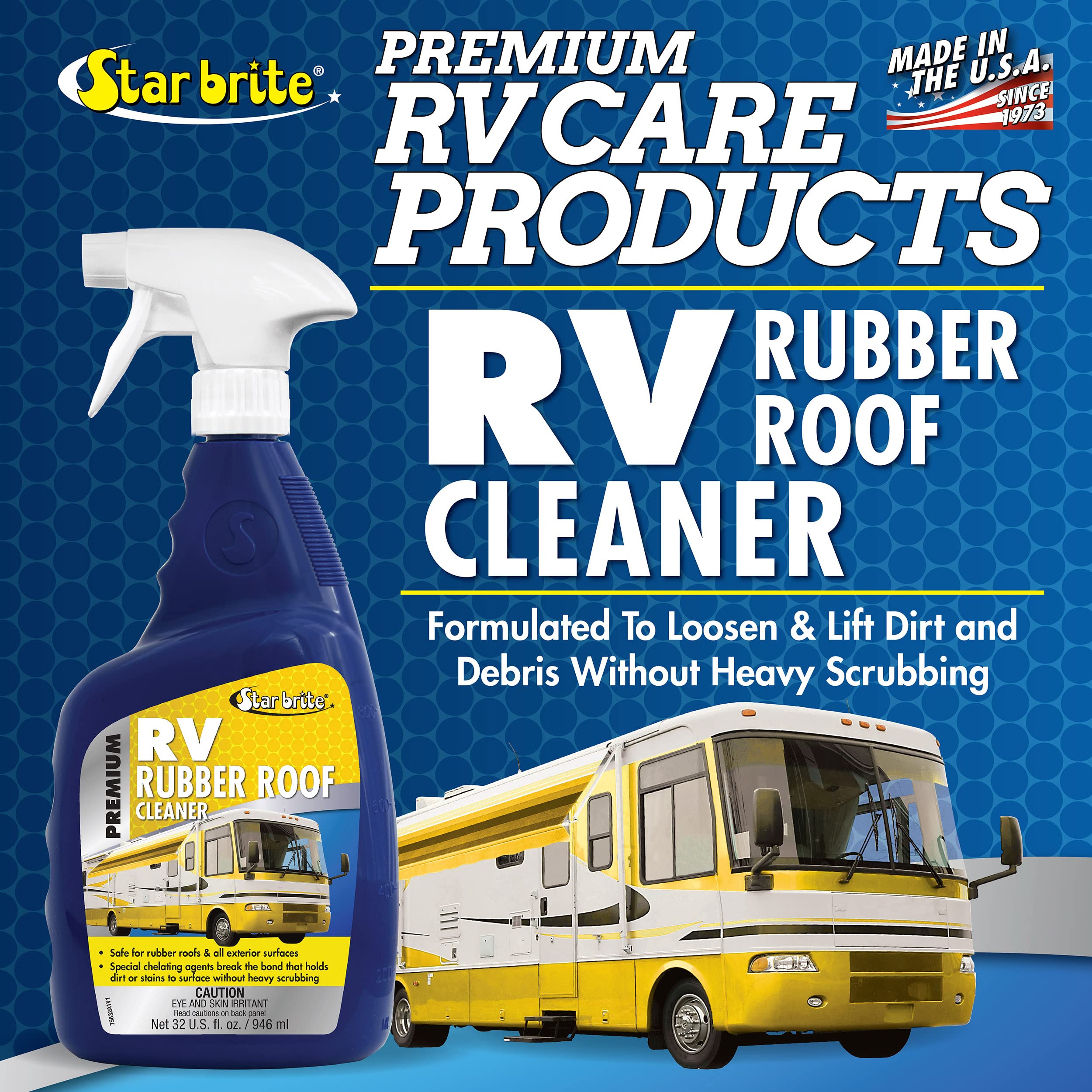 Premium RV Rubber Roof Cleaner STAR BRITE - 32 OZ (075832)