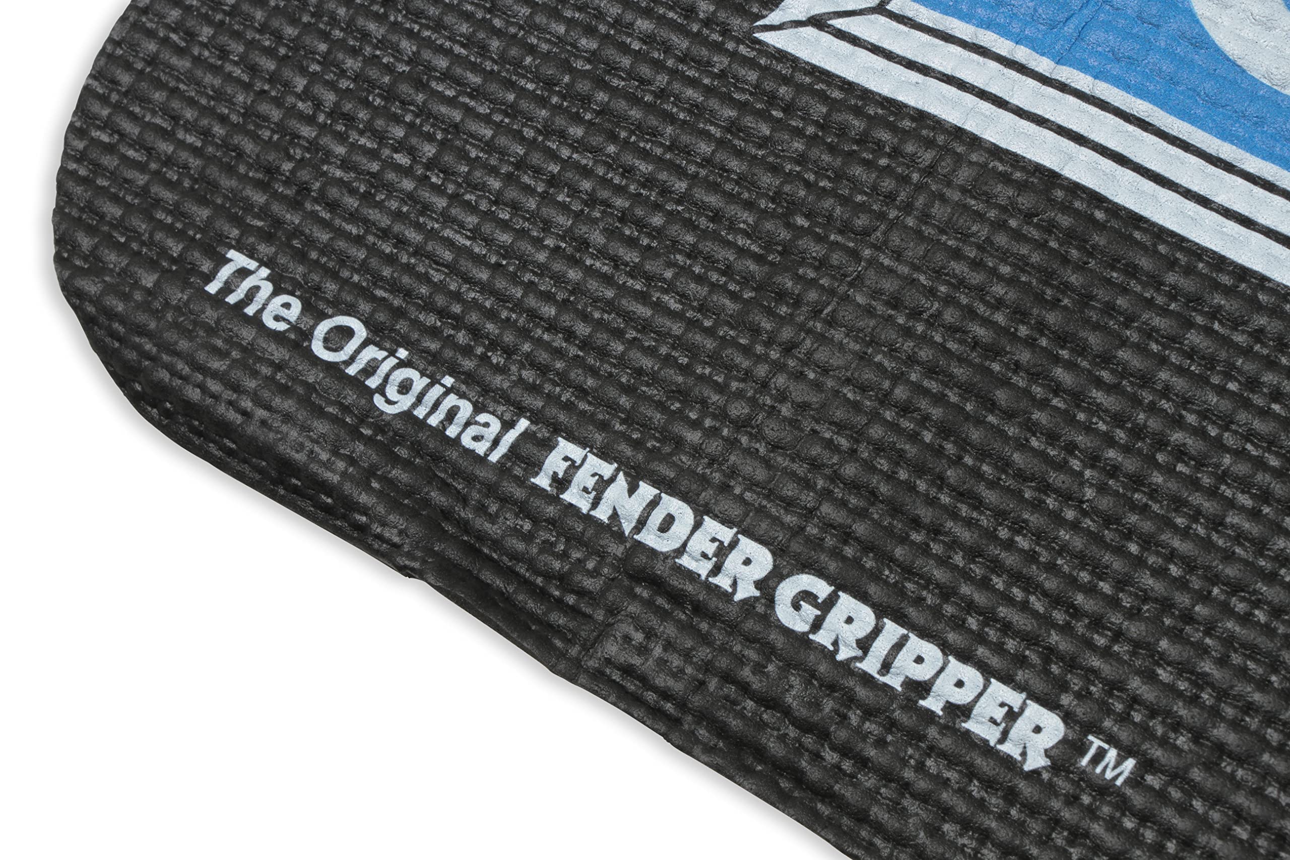 Chevrolet Blue Bowtie Fender Gripper Fender Cover | Officially Licensed by General Motors | Universal Fit | Standard Size 22" X 34" | FG2001, Black with Color Logo
