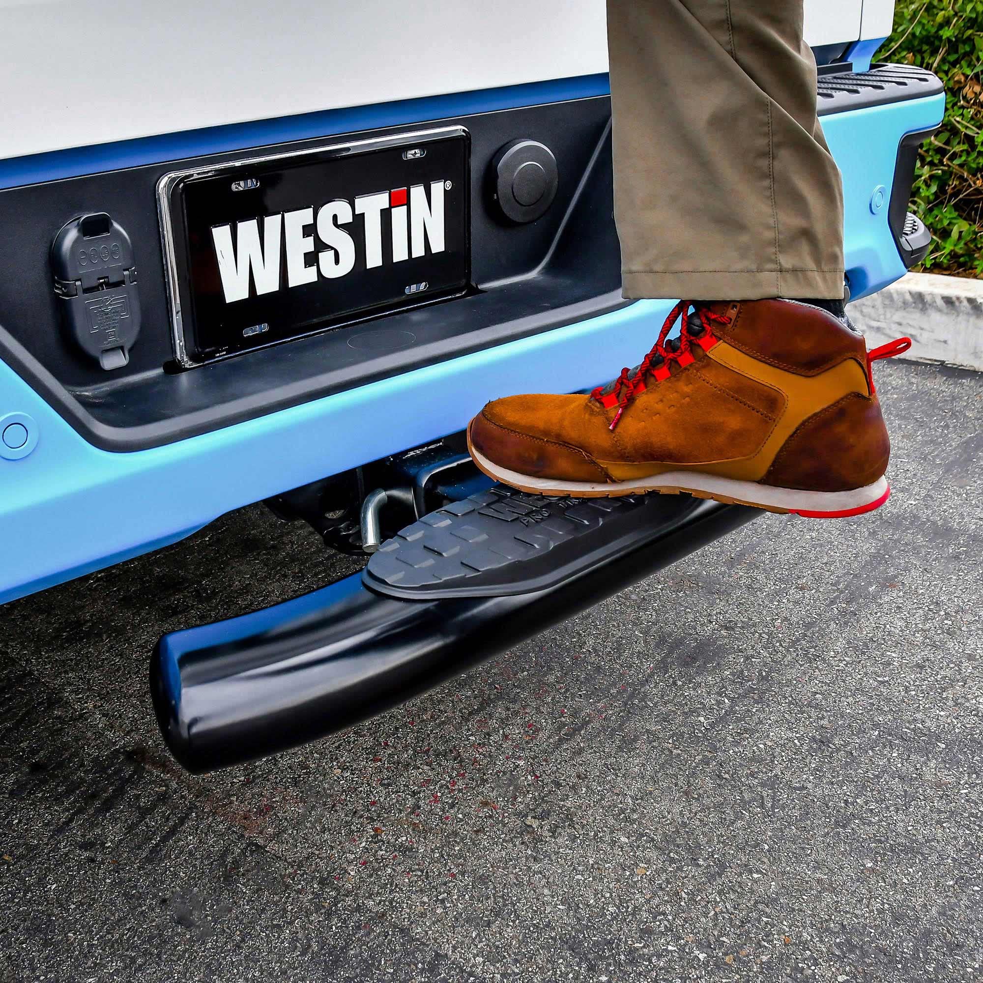 21-50015 Westin PRO TRAXX 5 Hitch Step 27" Step for 2" Receiver