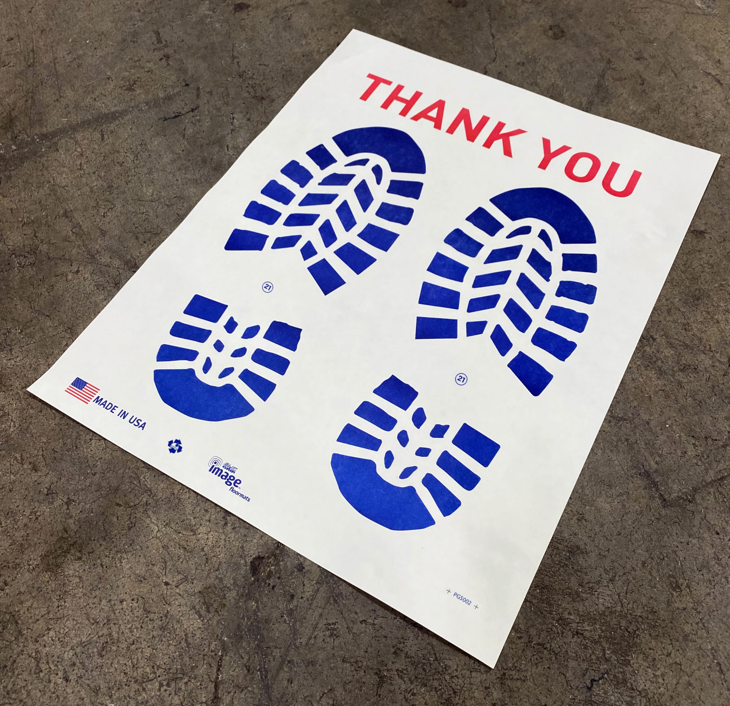 All Weather Slip-N-Grip Prime Paper Disposable Floor Mat 17"x21" 500/Box. Part Number M5002PE2180A