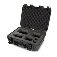 Waterproof Nanuk 920 Hard Case with Custom Foam Insert for Sony A7R Size Camera - Olive