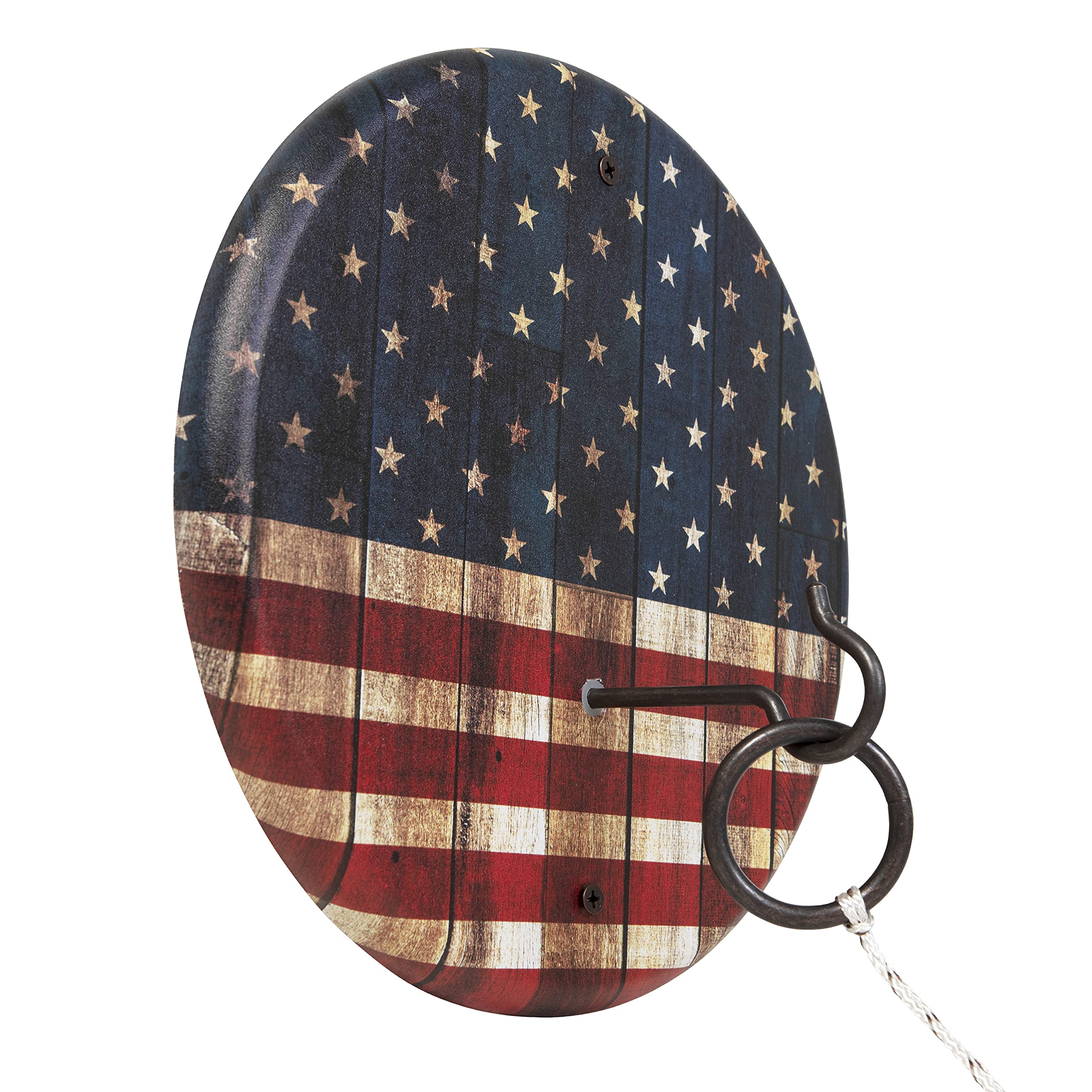 Hook and Ring Set Triumph - Wooden Stained and Patriotic Finishes Available