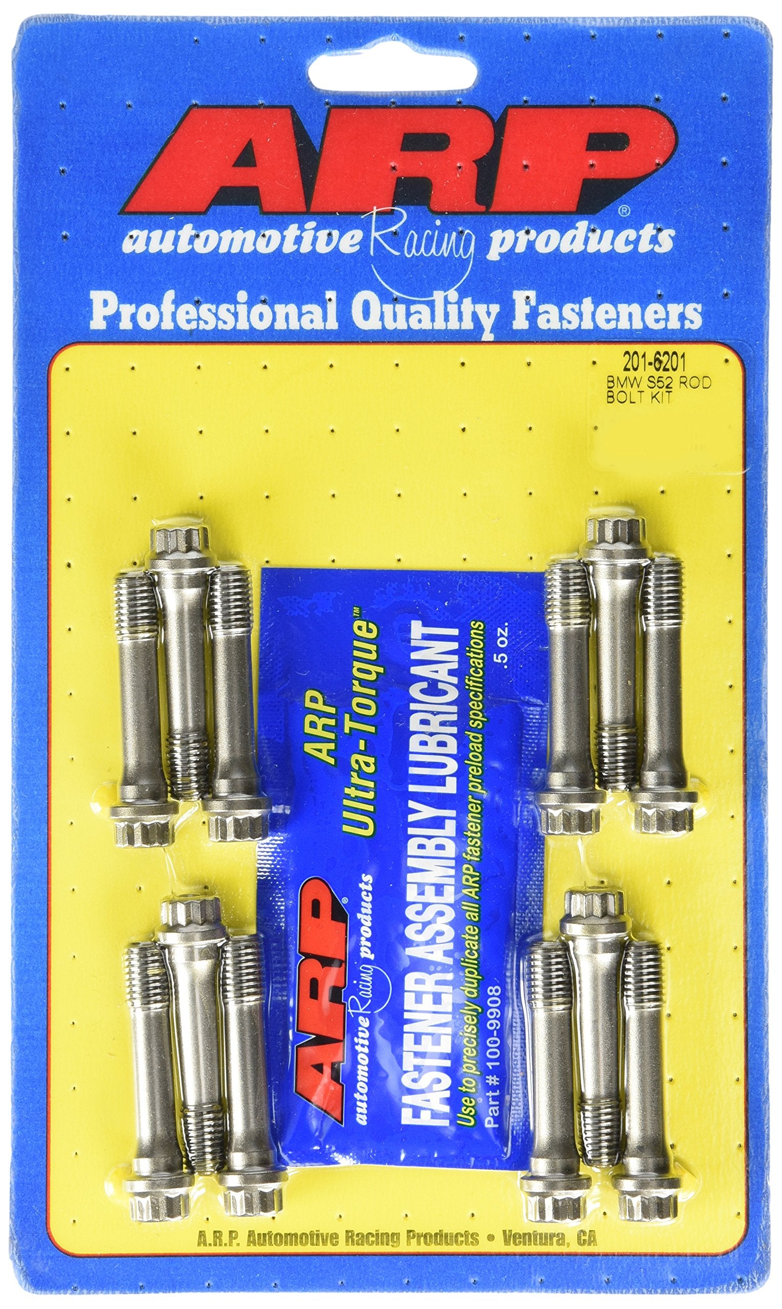 Connecting Rod Bolt Kit ARP 201-6201, 12 Piece