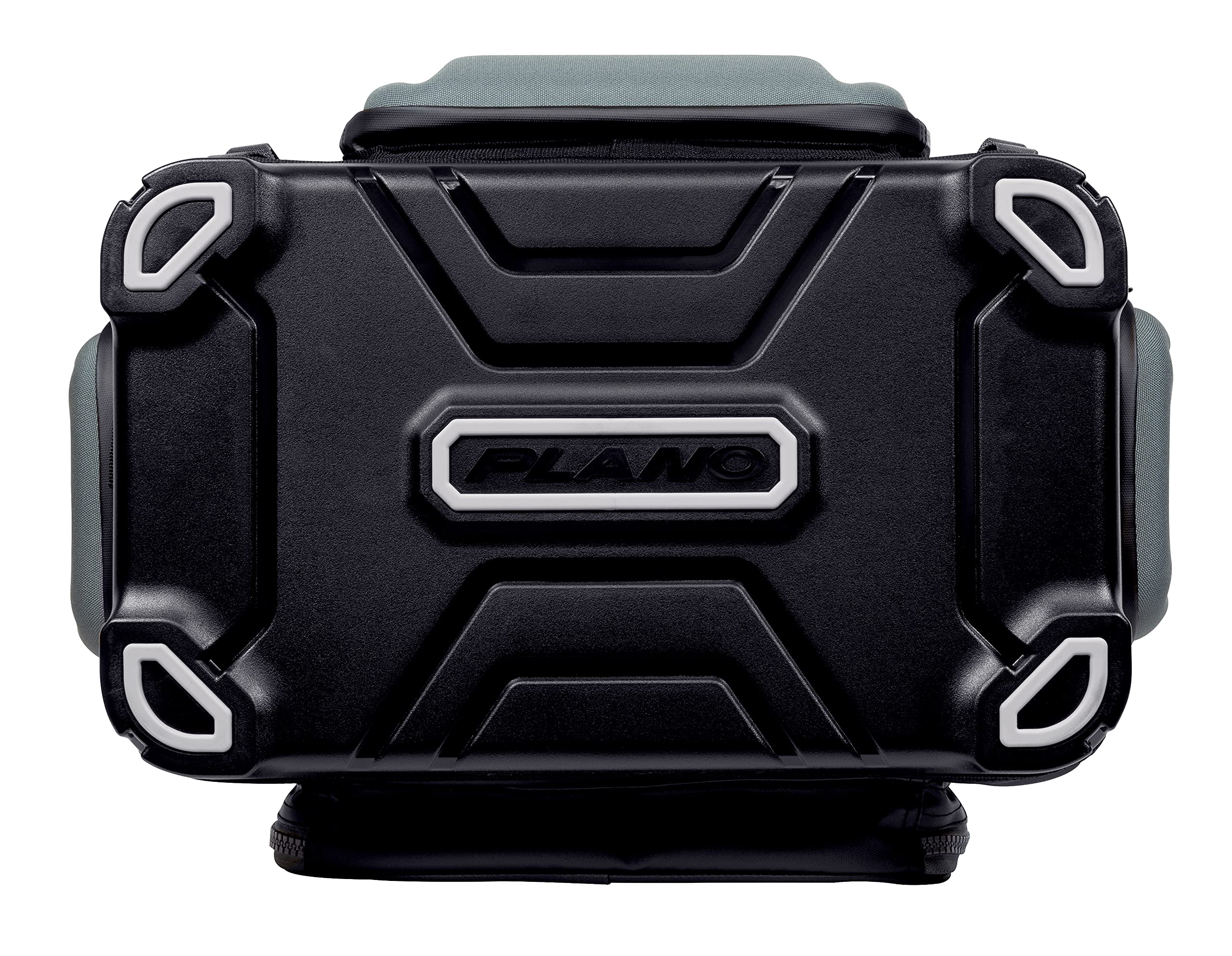 Plano 3700 KVD Signature Series Tackle Bag, Black with Red Accents, Water-Resistant TPE Coated Fabric, Premium Customizable Fishing Storage, Soft Tackle Bag