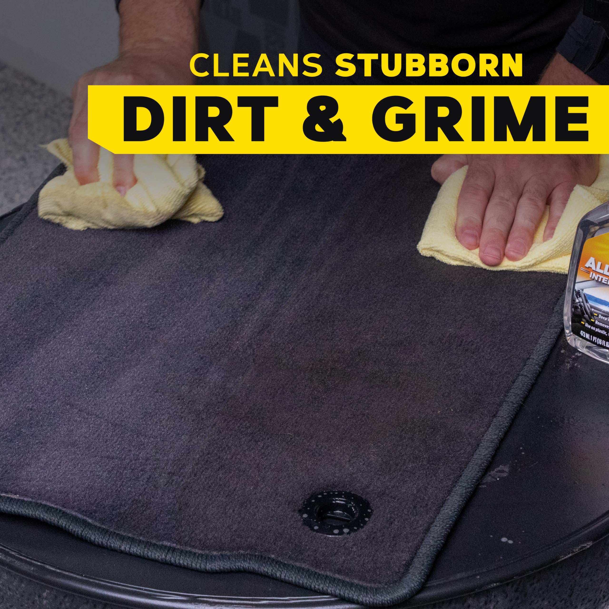 Meguiar's Interior Cleaner All Surface - All Purpose Interior Cleaner Quickly and Safely Cleans All Your Surfaces and Leaves Behind a Pleasant Scent, 16oz
