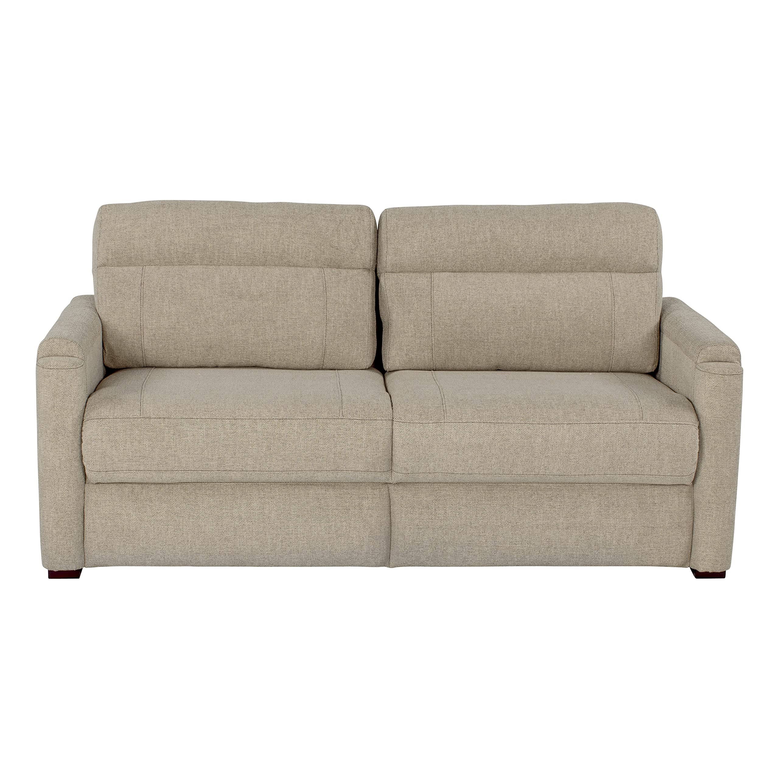 72" Thomas Payne Norlina RV Tri-Fold Sofa with Woven Fabric, Couch-to-Bed Conversion, Removeable Back, Easy Installation for Travel Trailers, 5th Wheels and Motorhomes - 2020128896
