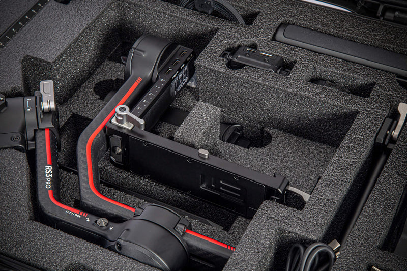 NANUK Waterproof Hard Case 930 with Foam Insert for DJI RS 3/RS 3 Pro Combo, Black