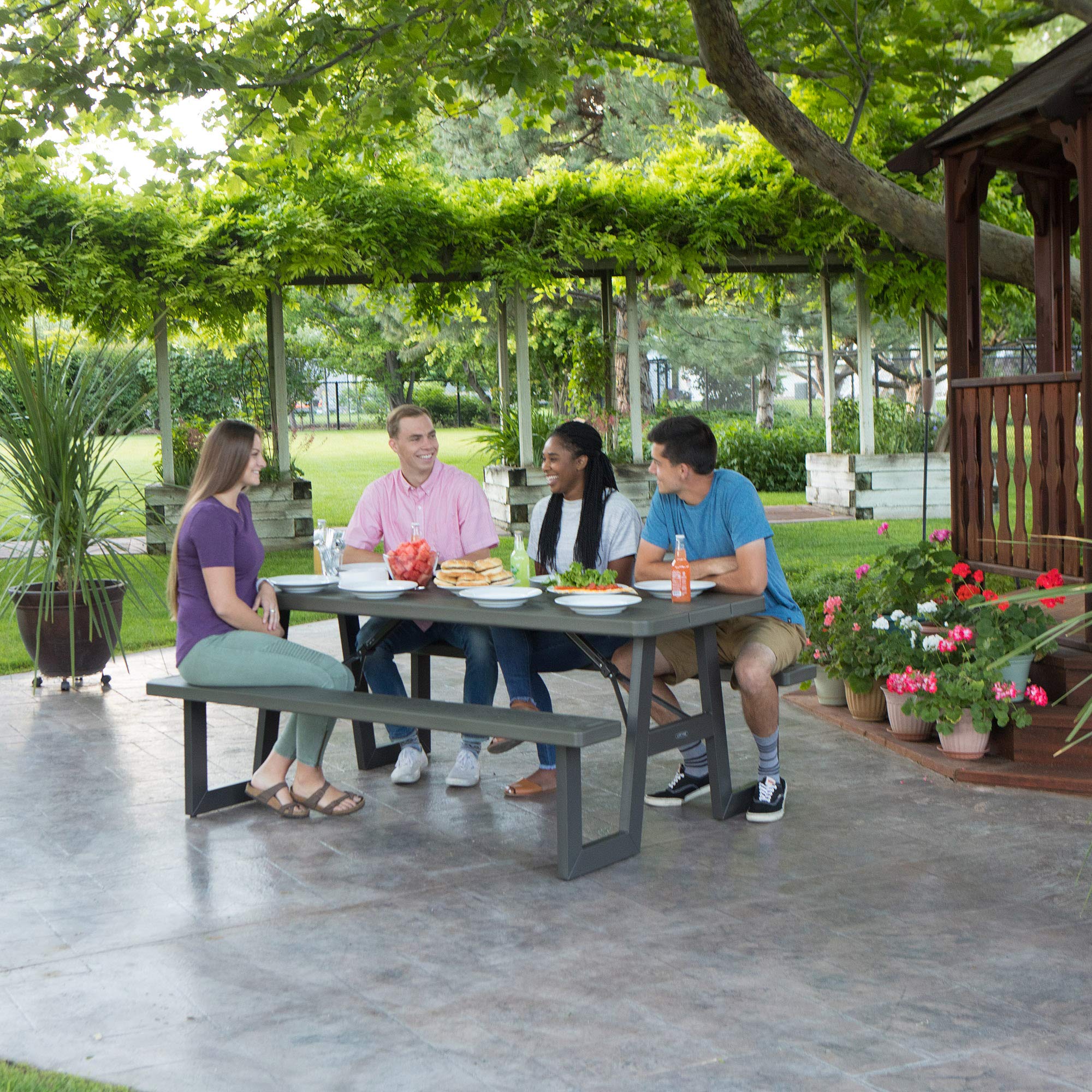 Products LIFETIME Picnic Table