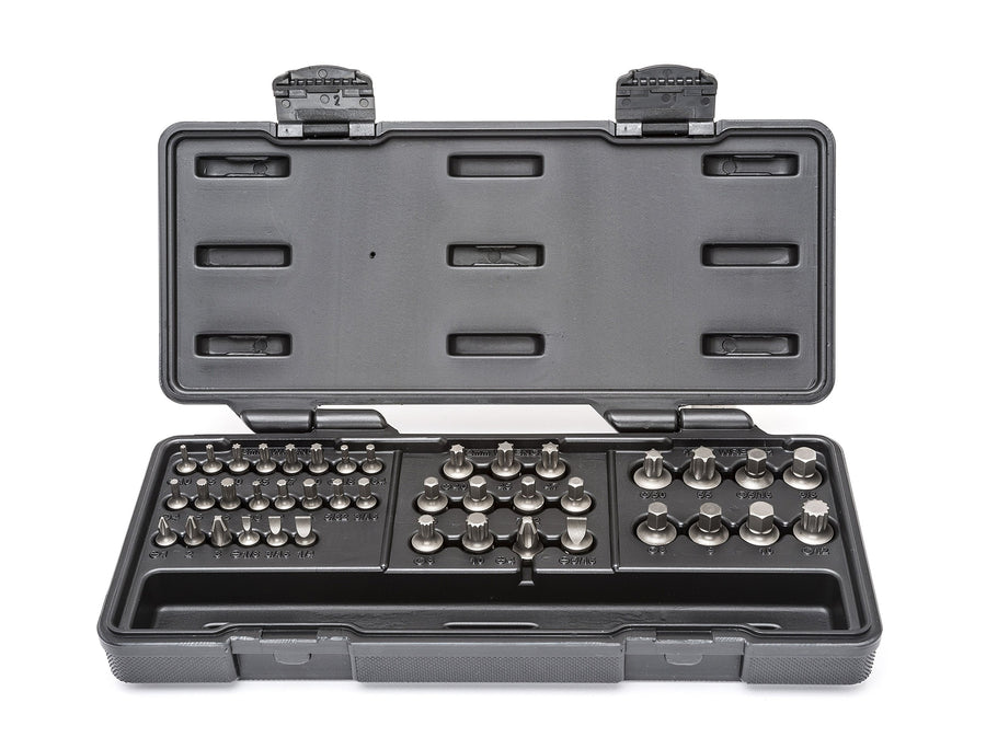 41 Pc. GEARWRENCH Phillips/Slotted/Torx/Hex/Triple Square Insert Bit Set for 6 & 12 Pt. Wrenches - 81602 , Black