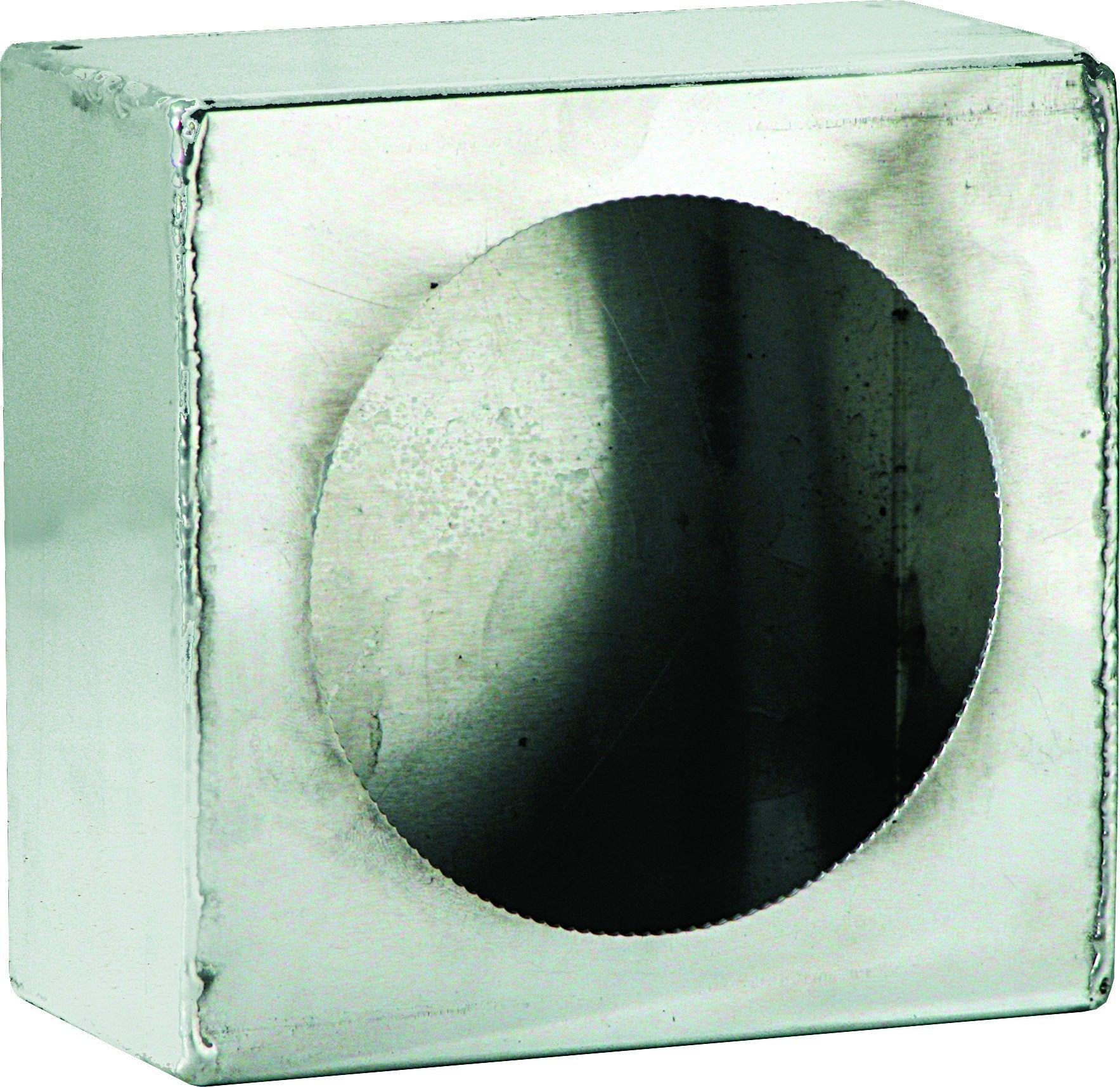 LB663SST Buyers Products Single Round Light Box, Stainless Steel, Designed for 4-Inch Round DOT Lights, Measures 3 x 6 x 6 Inches, Bolt or Weld Mounting Options for Trucks, Trailers, and Snow Plows