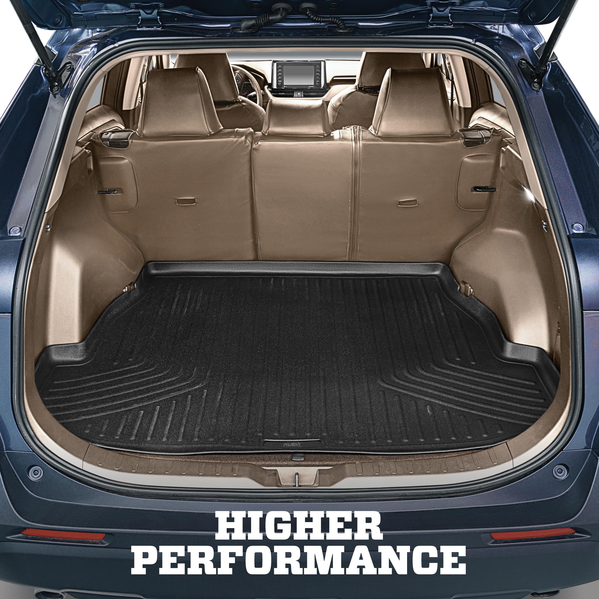 Husky Liners Cargo Liner Weatherbeater | Fits 2013-2019 Ford Escape, 2013-2016 Ford Kuga | 1-pc Tan - 23743