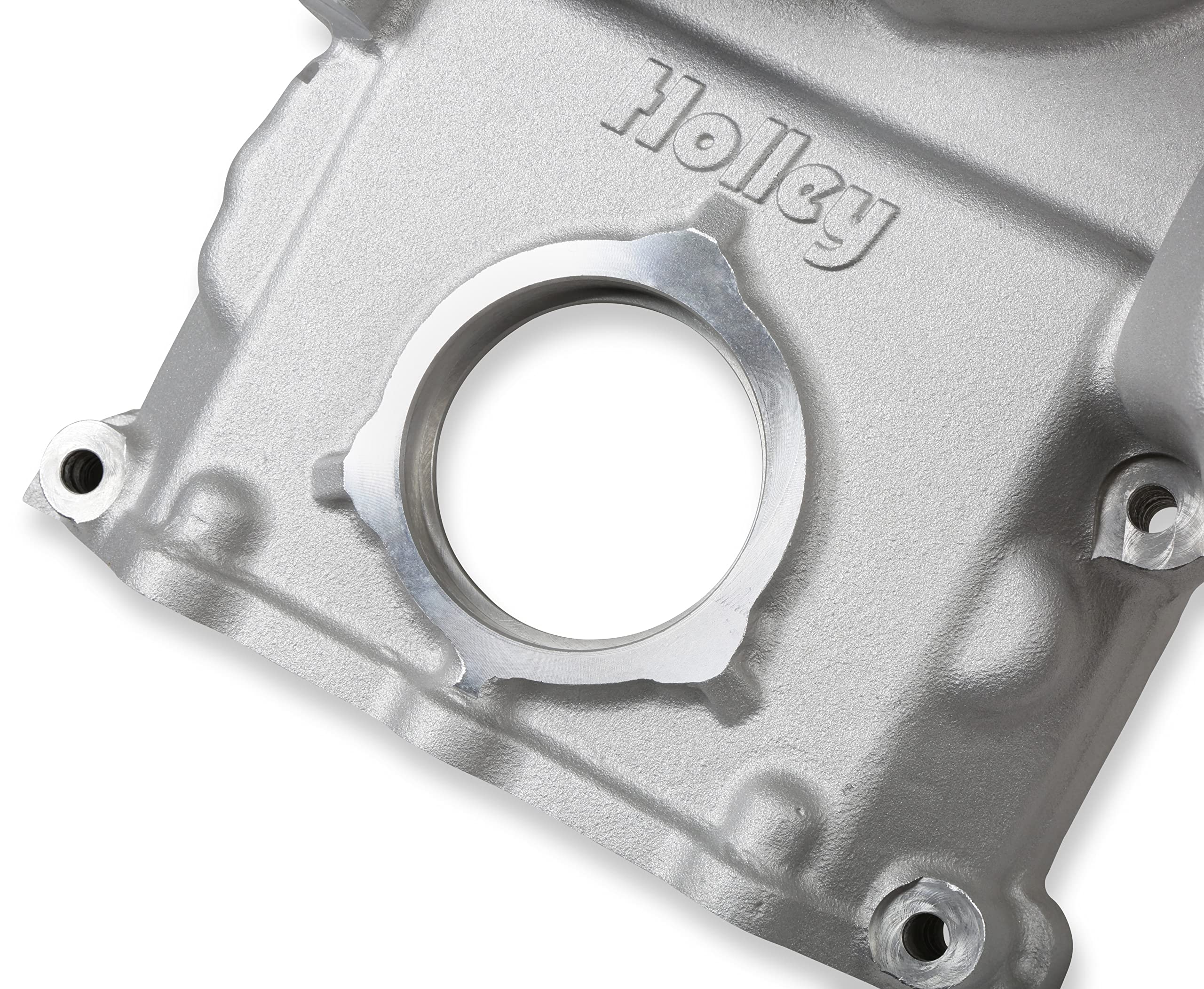 97-374 Holley Replacement Timing Cover - Natural Finish