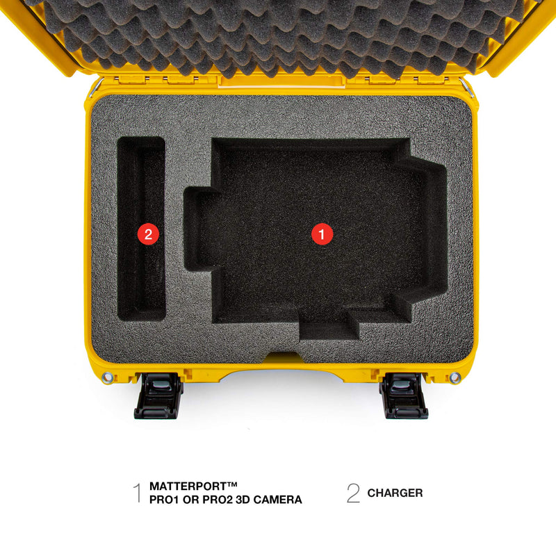 Waterproof Nanuk 925 Hard Case with Custom Foam