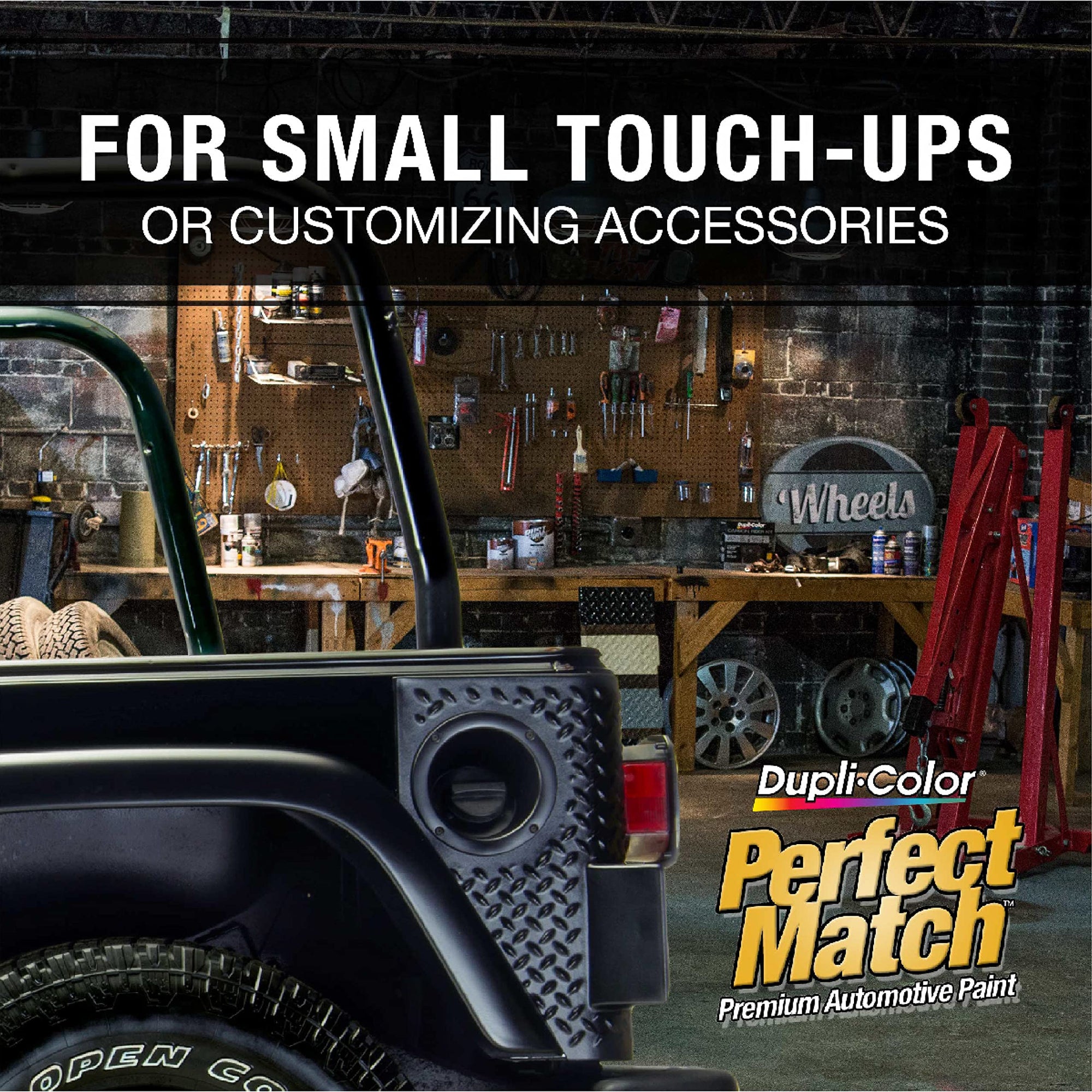 Perfect Match Dupli-Color, Universal Black, 8 oz.