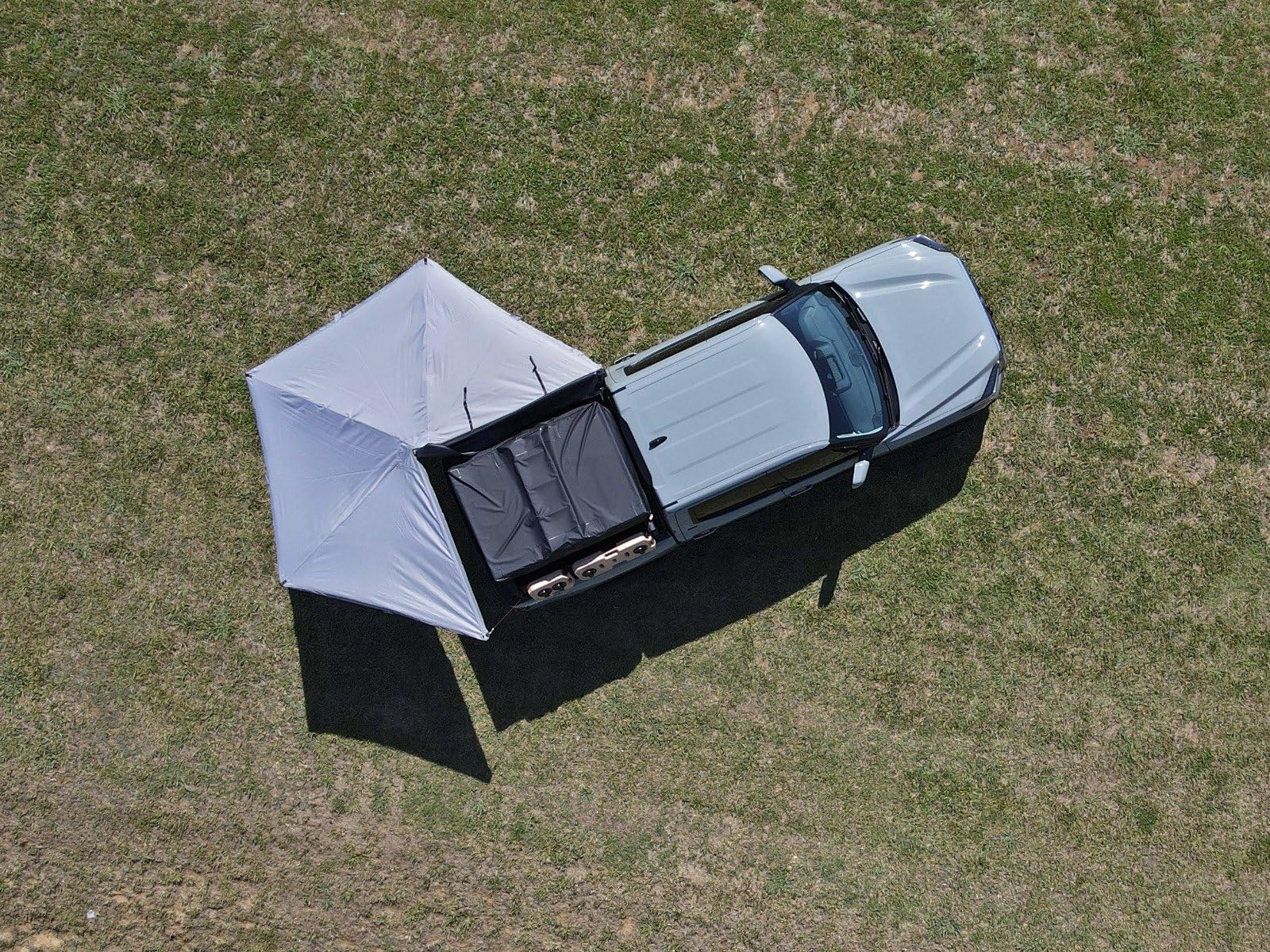 270-Degree Rough Country Awning - Fits Drivers Side, Full Coverage Shade for Trucks, SUVs, and Off-Road Vehicles, Durable, Weather-Resistant