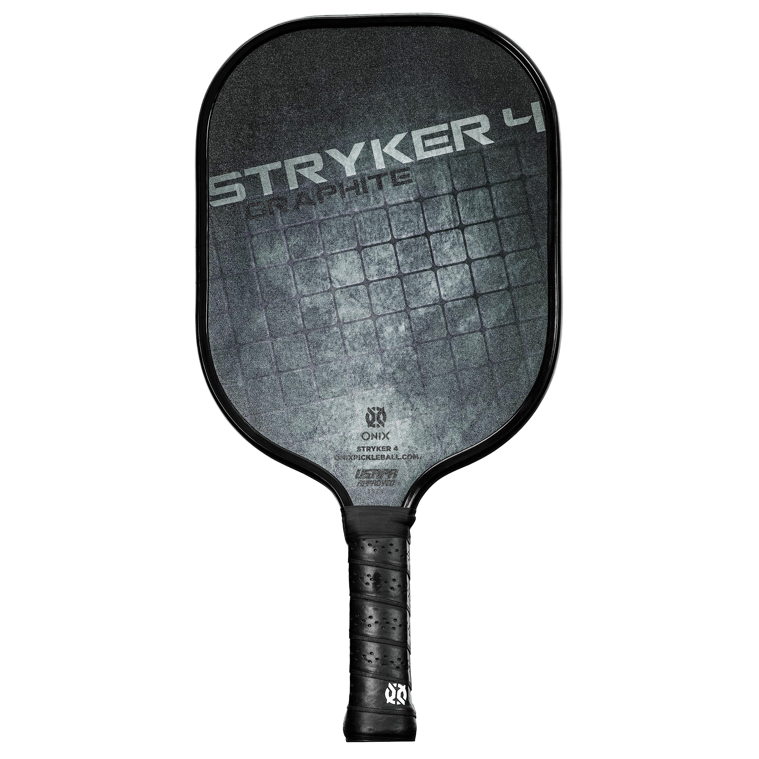 Graphite Onix Stryker Pickleball Paddle Features Oversized, Nomex, Paper Honeycomb Core, and Graphite Face