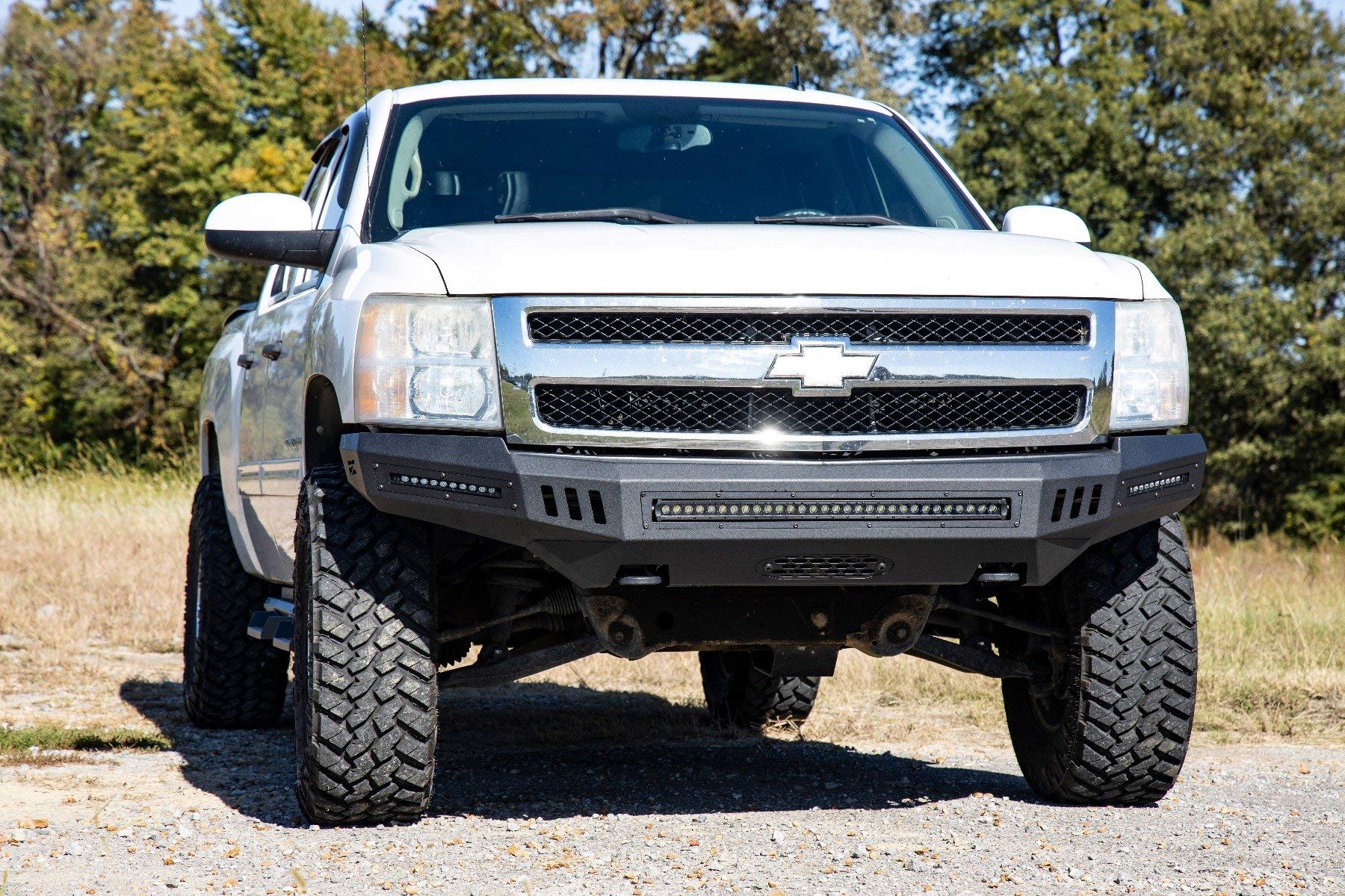 High Clearance Rough Country Front Bumper for 07-13 Chevy Silverado 1500-10910