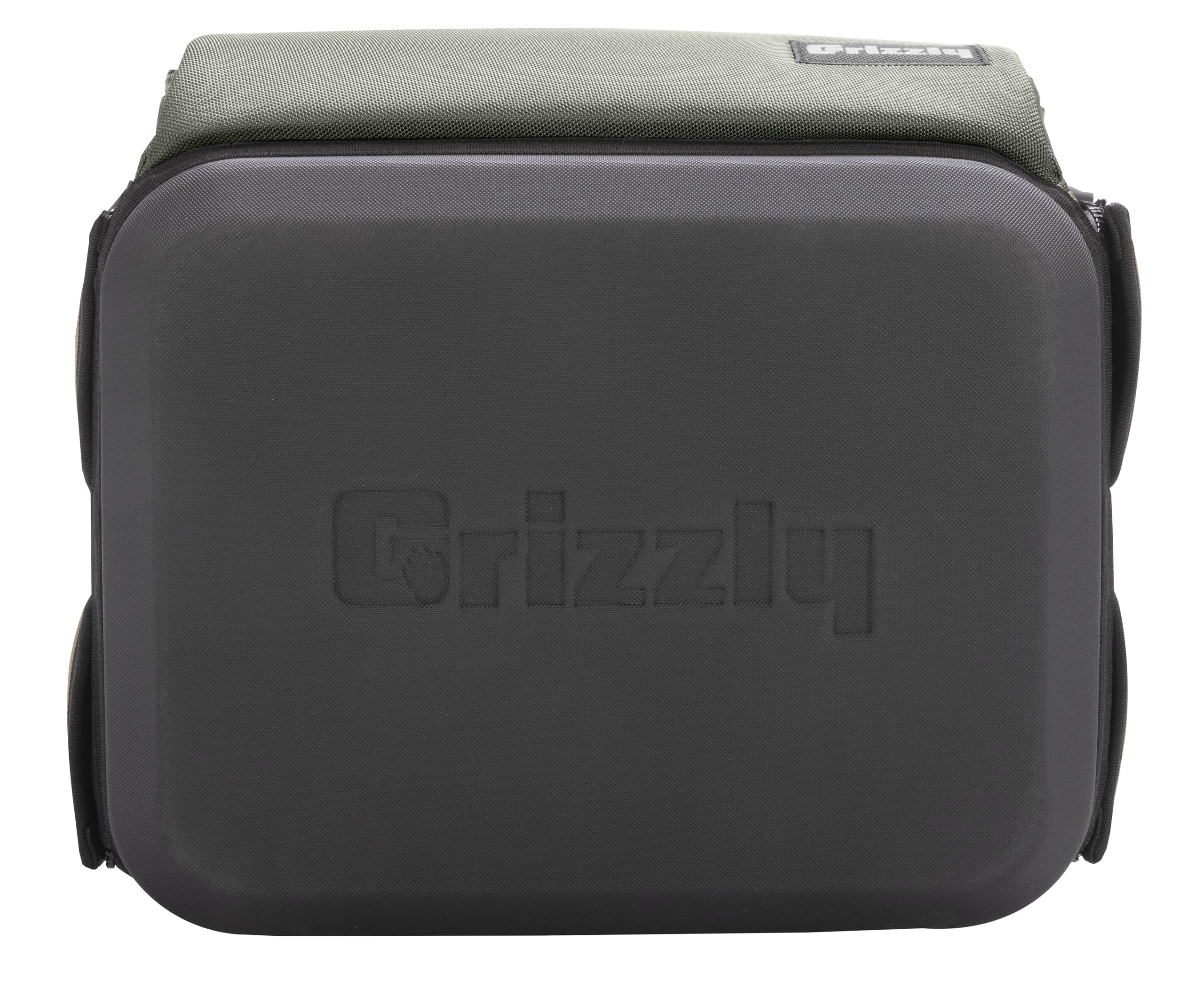 12 qt Grizzly Drifter Lunchbox |12 Flip-Top Soft Top Cooler Bag | Ice Chest for Beach Boat Camping Car Fishing Golf Hiking Hunting | Lightweight Portable Insulated Waterproof | Lunar Green