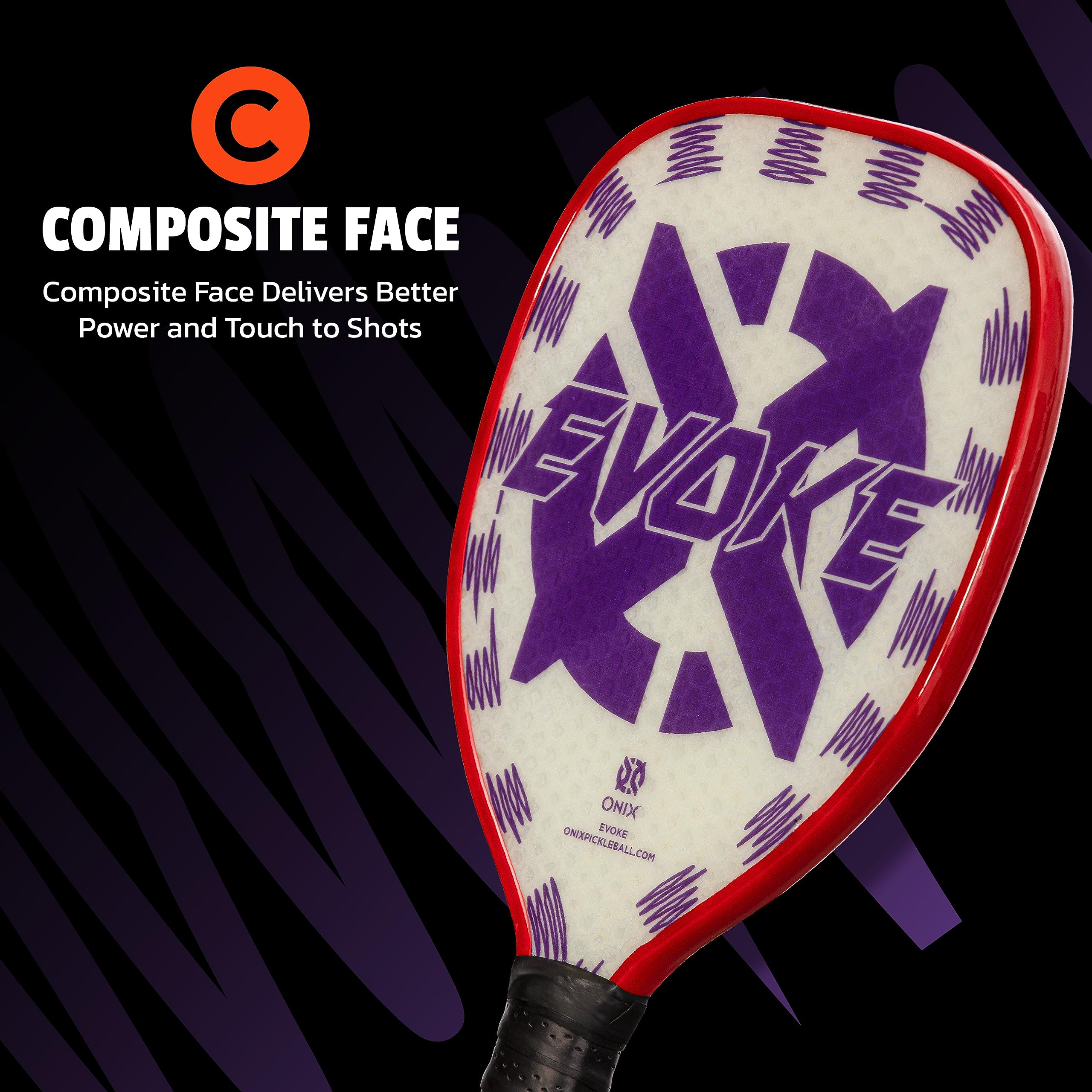 Onix Evoke XL Pickleball Paddles - Tear Drop, React, Inferno, Voyager, Summit