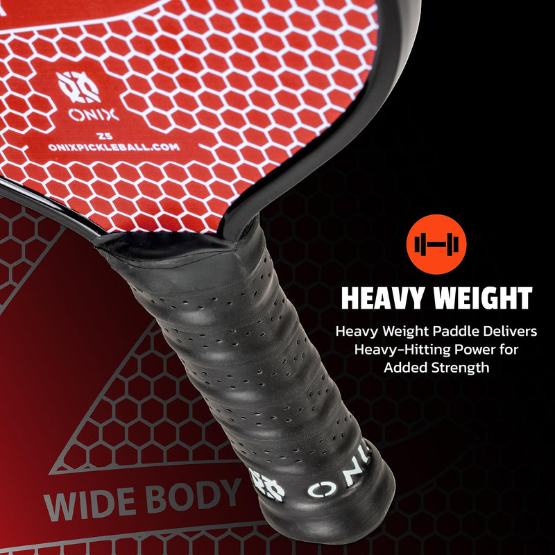 Composite Onix Z5 Pickleball Paddle, Red