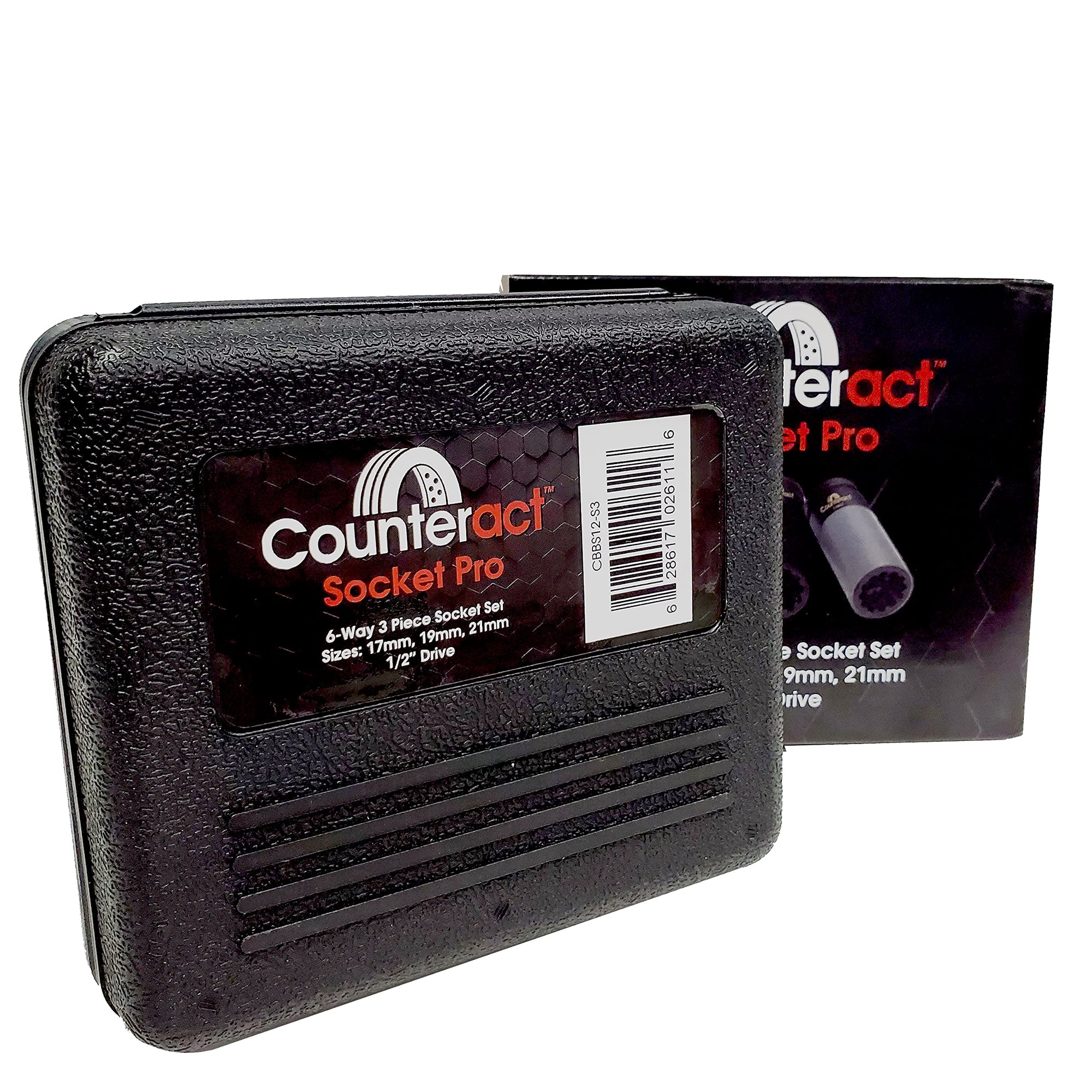 6 Way Socket Set Counteract Pro – 17mm, 19mm, 21mm