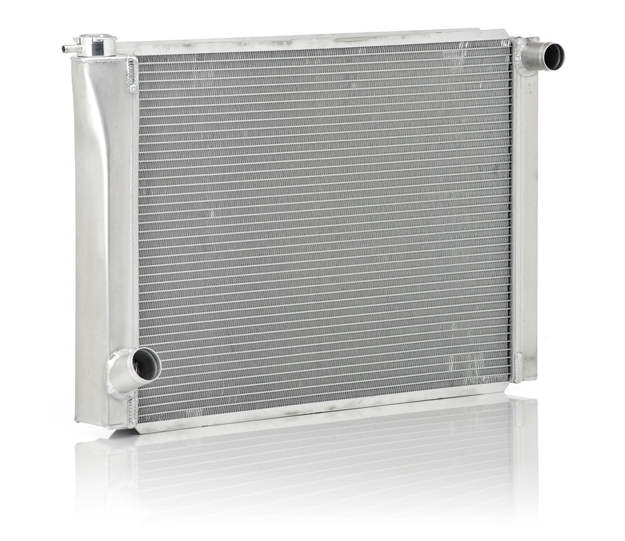 Be Cool 35017 Single Pass Circle Track Radiator with Dual 1" Core