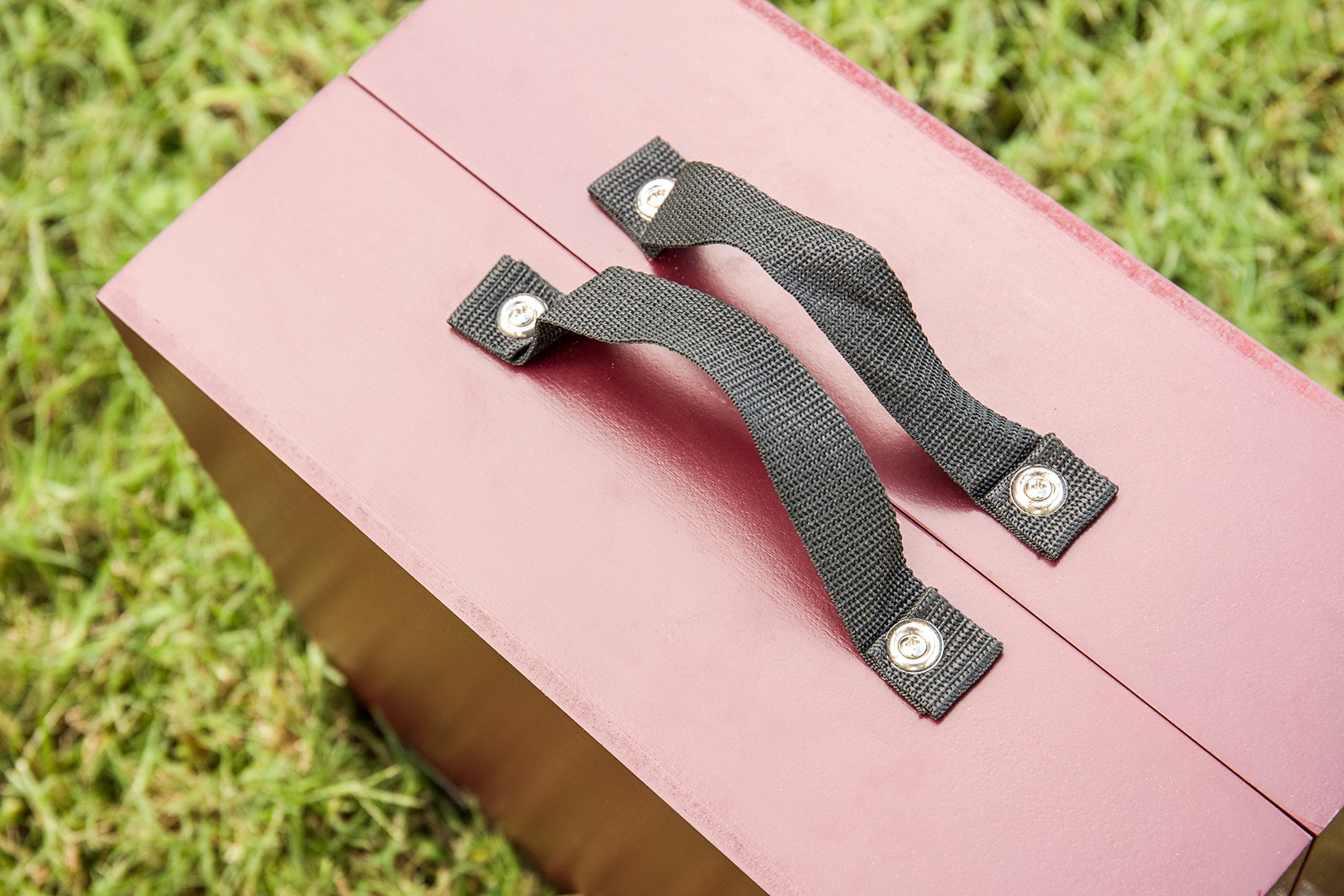 Premium Triumph Washer Toss Game - Includes 2 Felt-Lined Washer Boxes and Steel Washers