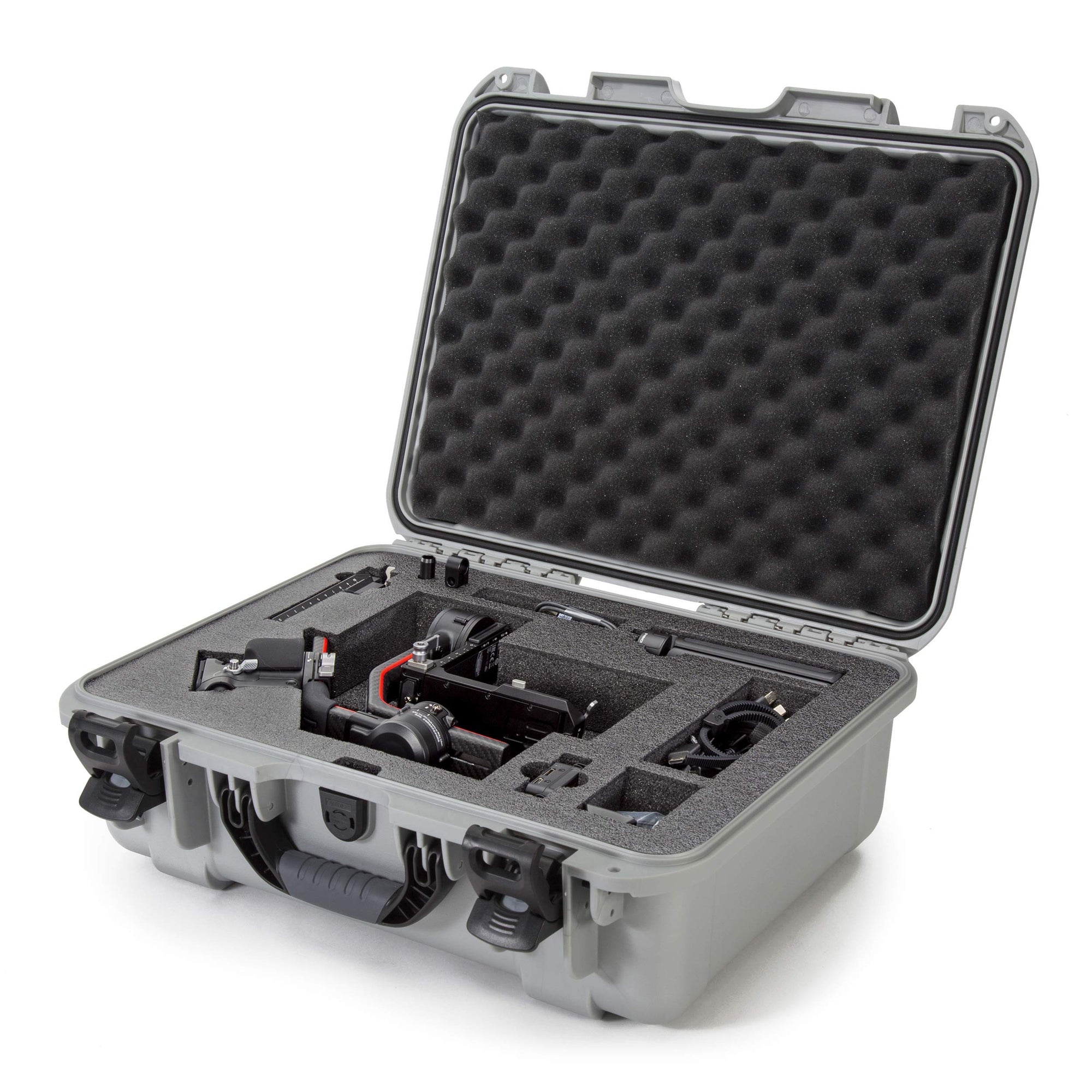 Nanuk Hard Case Waterproof with Foam Insert for DJI Ronin RS 2 and Pro Combo Version - Silver (930-RONS25)