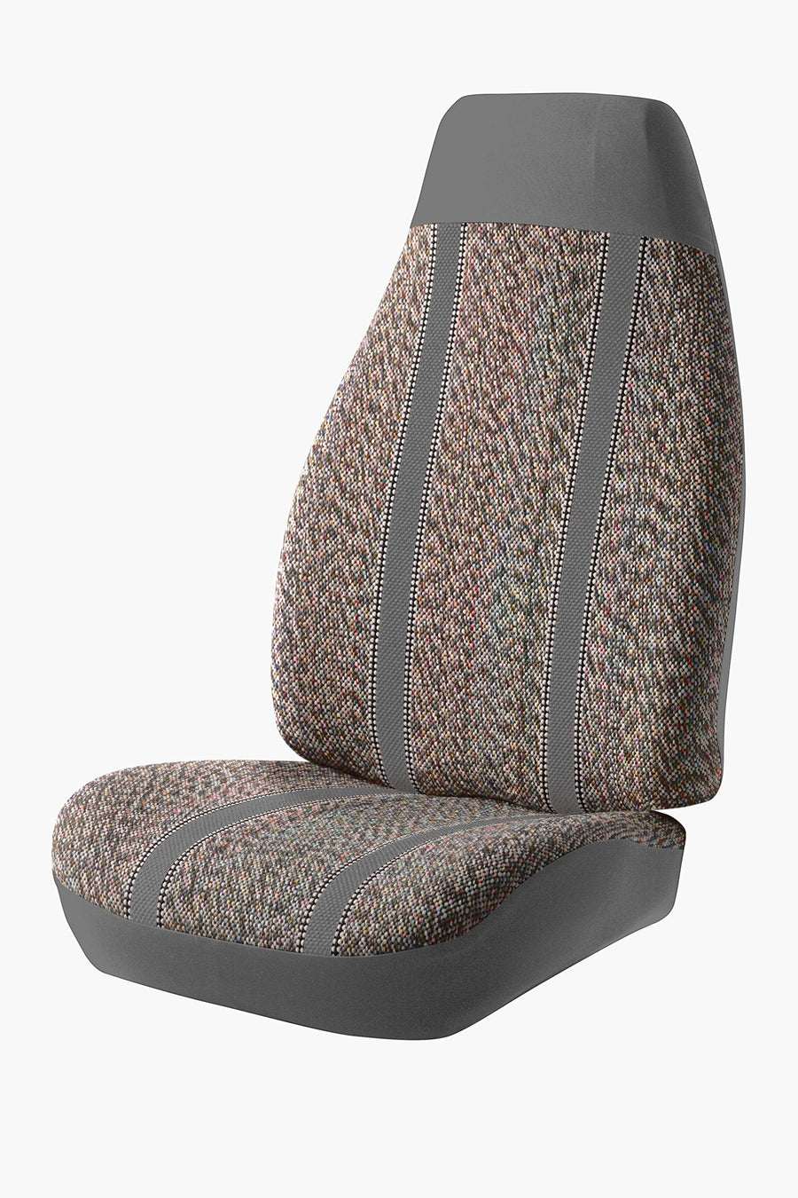 Gray Fia TR45-3 Custom Fit Rear Seat Cover Split Cushion 60/40 - Saddle Blanket, (Gray)