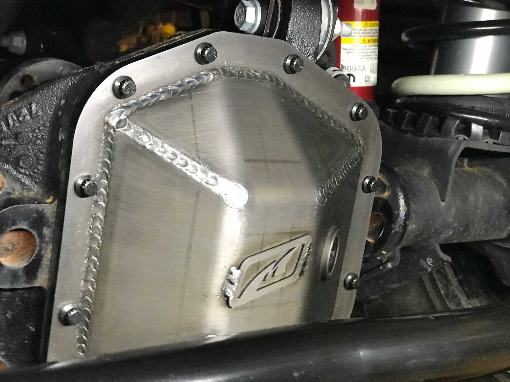 M210 Front Diff Cover for Jeep JL & JT Rubicon