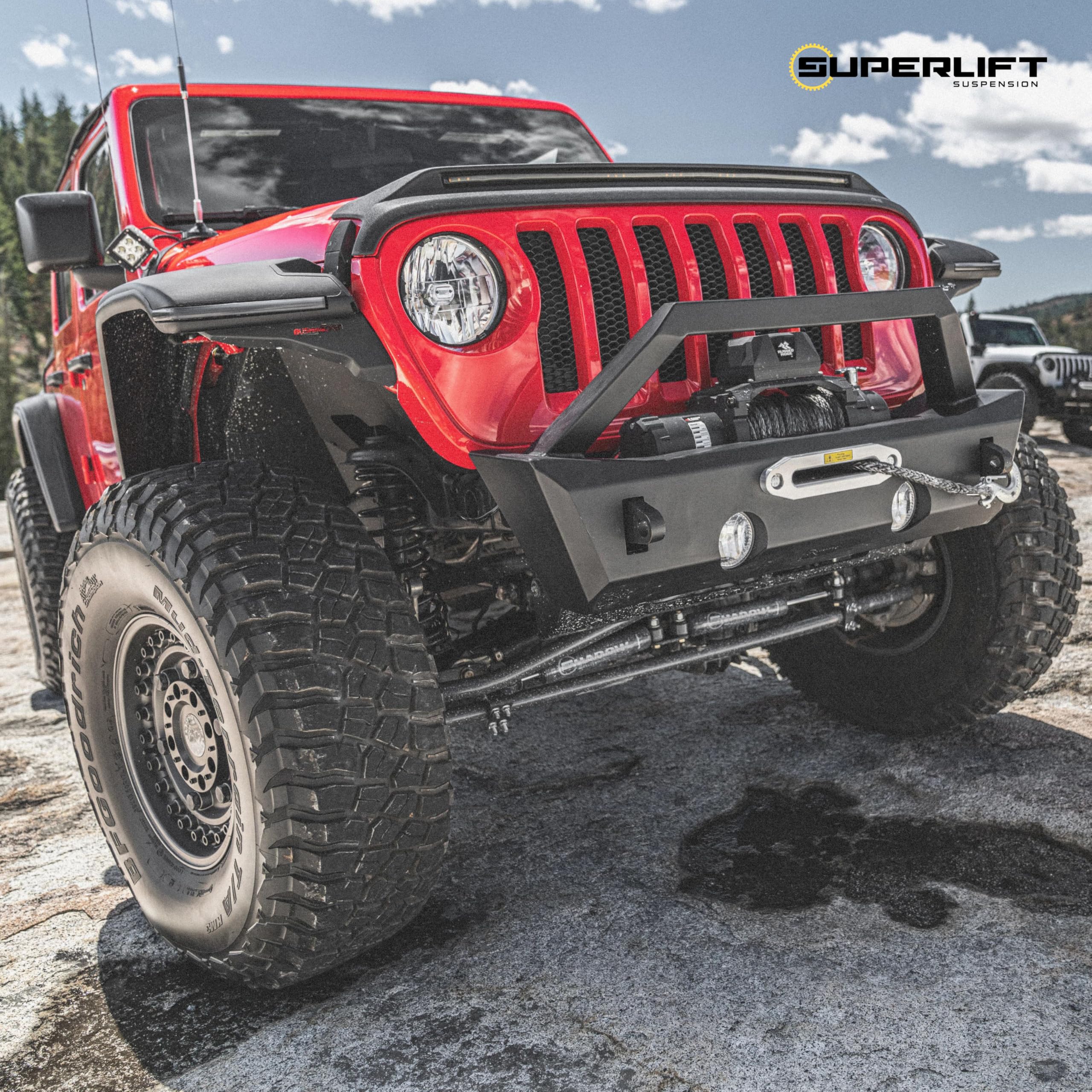 SUPERLIFT SUSPENSION RealTruck High Clearance Stabilizer Kit for Jeep Wrangler JK | Bilstein 5100 Series Cylinder | 92135 | Fits 2007-2018 Jeep Wrangler JK/JKU with 1.5" of Lift or Higher