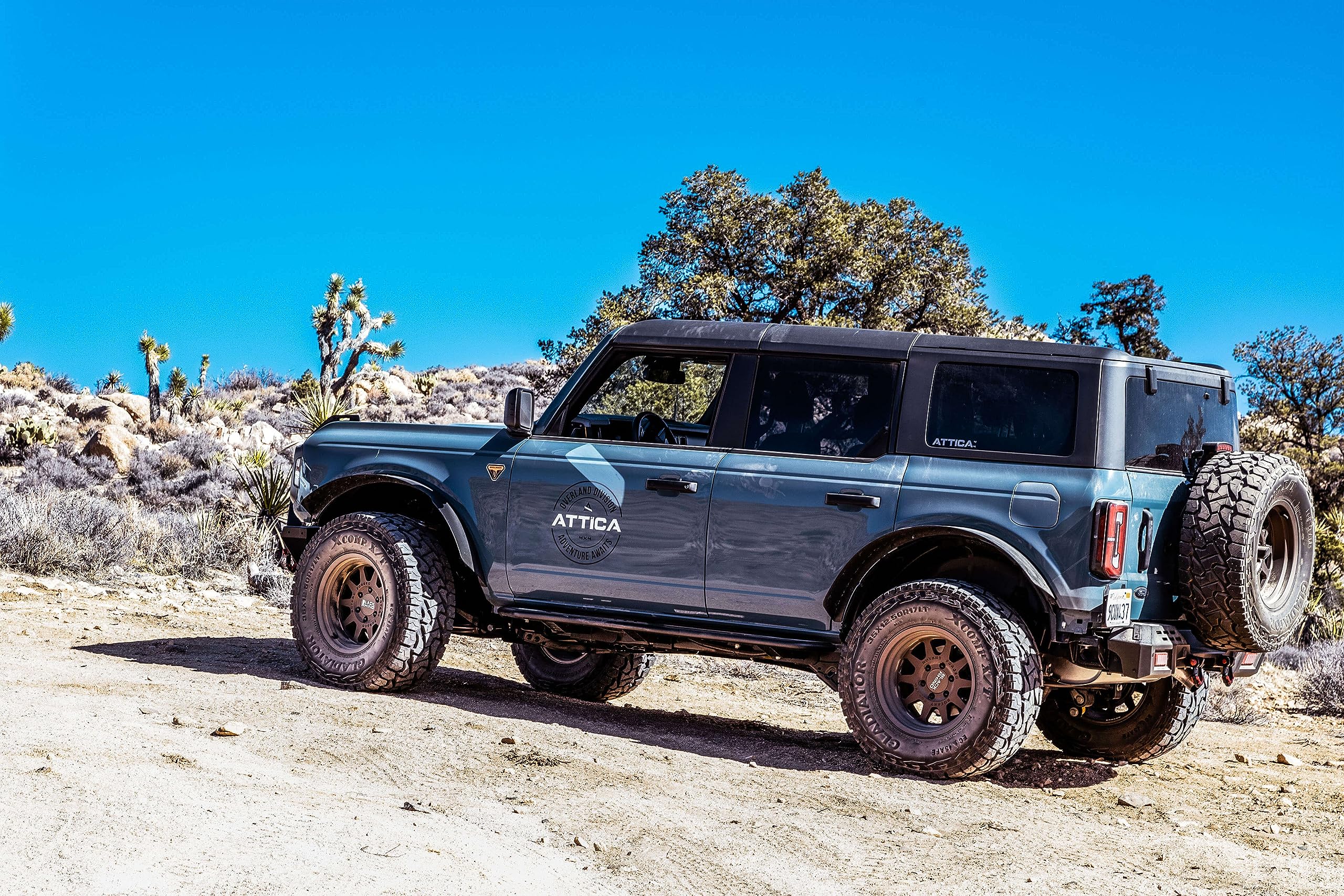 Attica4x4 Cobra Tek - Terra Series Front Fender Flares | Compatible with Ford Bronco (2021-2023) | Superior Protection and Rugged Style for Your Off-Road Adventures.