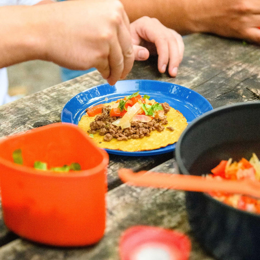 GSI Outdoors Advanced Cookset Bugaboo Camper – Ceramic Non-Stick Coated, Includes 3L & 2L Pots, 9" Fry Pan, Accessories