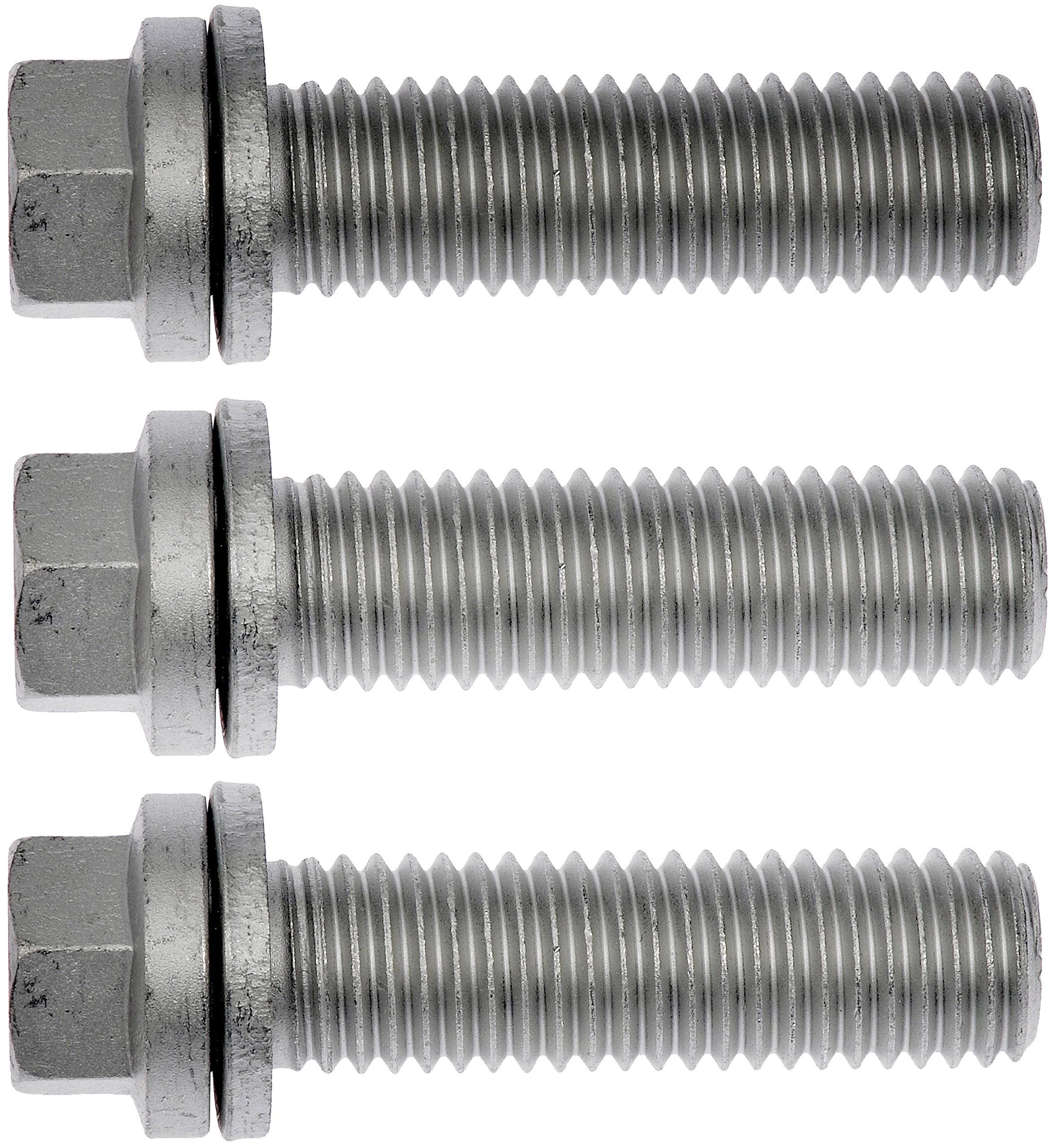 Dorman Front Wheel Hub Bolt 917-507 Compatible with Select Cadillac / Chevrolet / GMC Models, 3 Pack