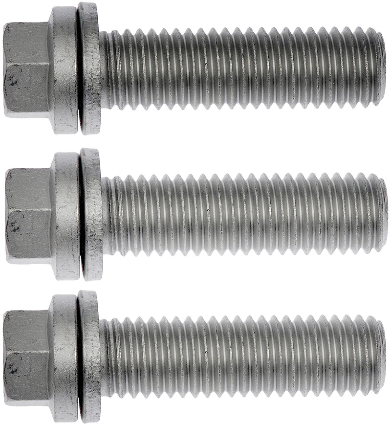 Dorman Front Wheel Hub Bolt 917-507 Compatible with Select Cadillac / Chevrolet / GMC Models, 3 Pack