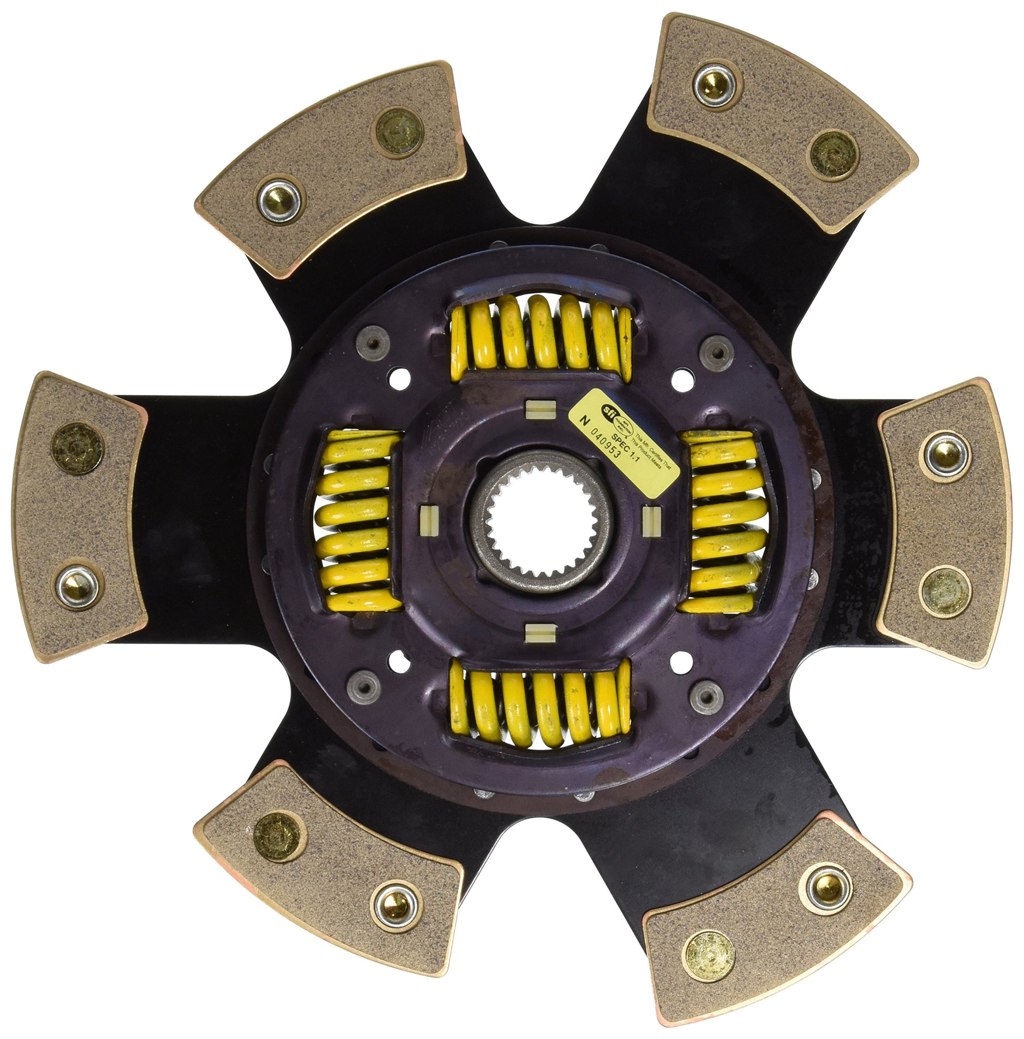 6-Pad ACT Sprung Race Clutch Disc 6280320