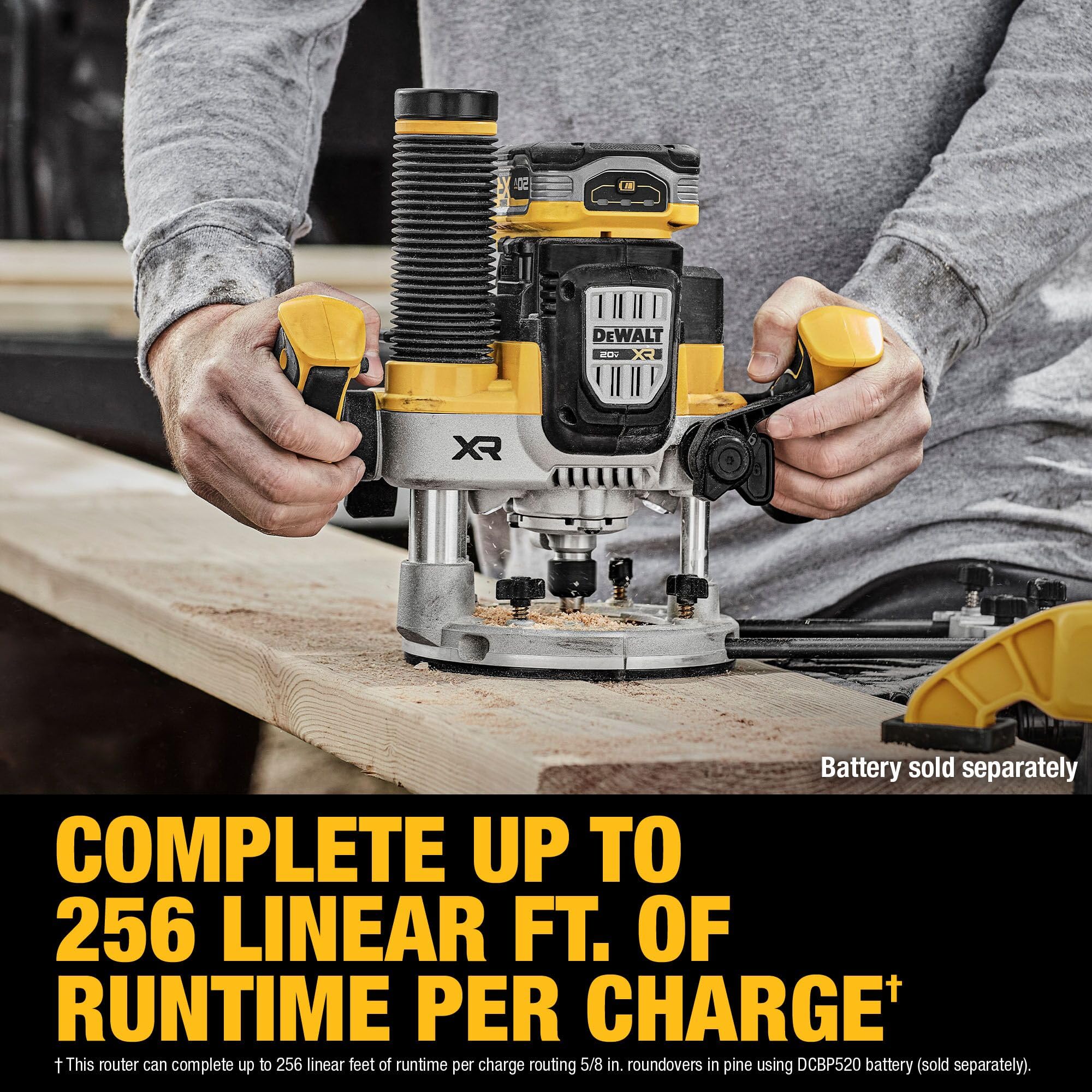 20V MAX XR DEWALT 2-1/4 Peak HP Plunge Router (Tool Only) (DCW620B)
