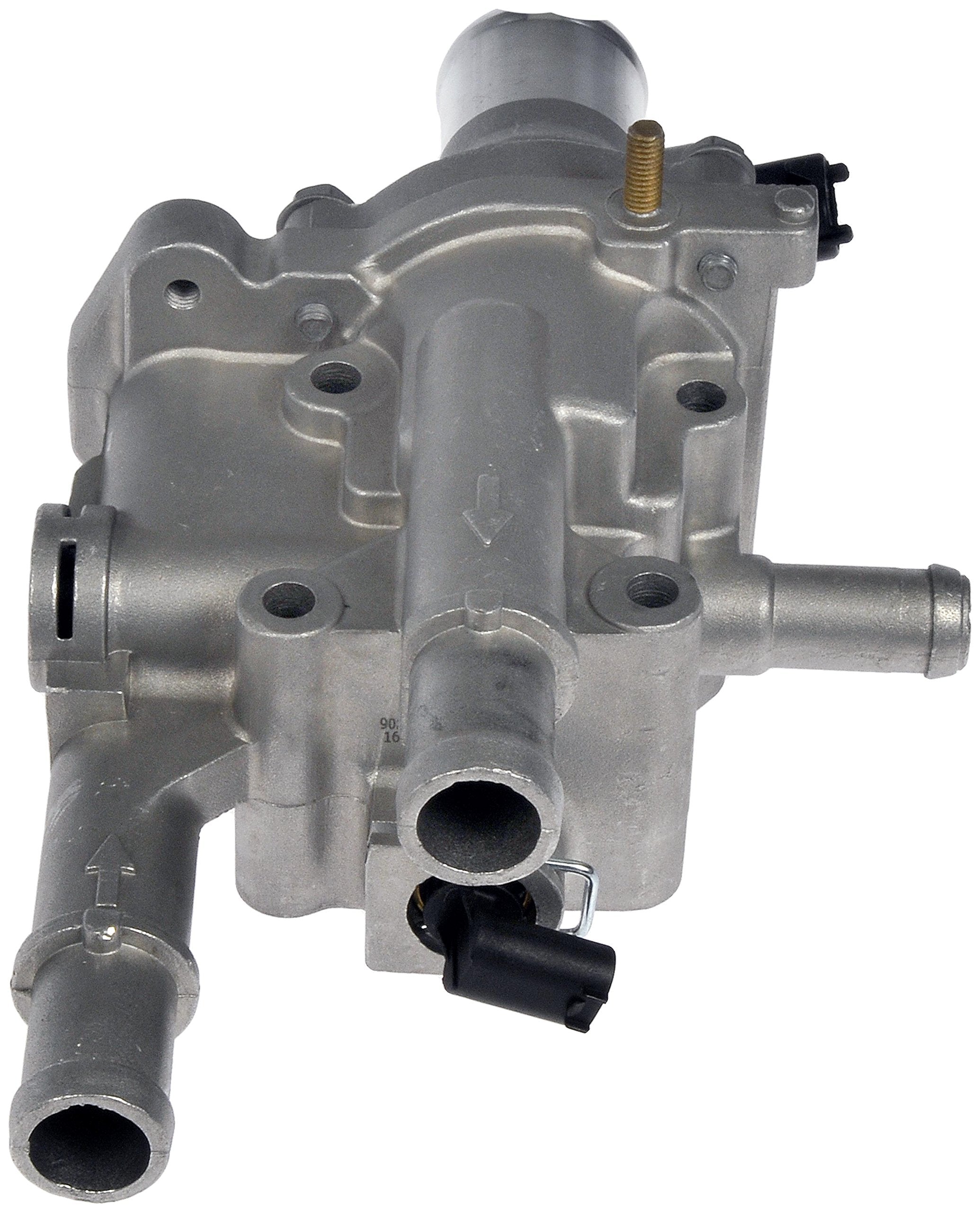 Integrated Thermostat Housing Assembly Dorman 902-033 with Sensor Compatible with Select Chevrolet Models (OE FIX)