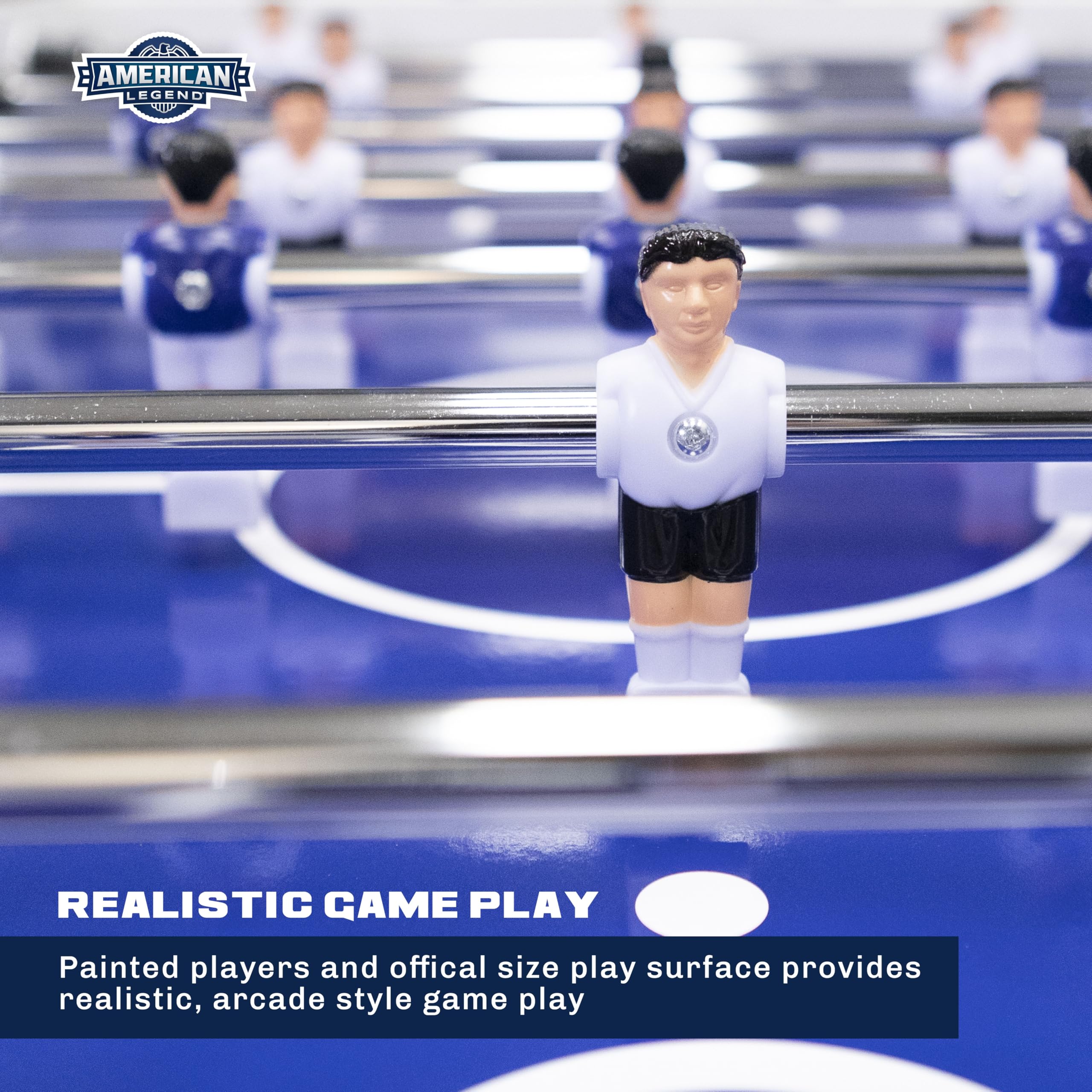 Kirkwood and Manhattan Styles - American Legend Foosball Tables
