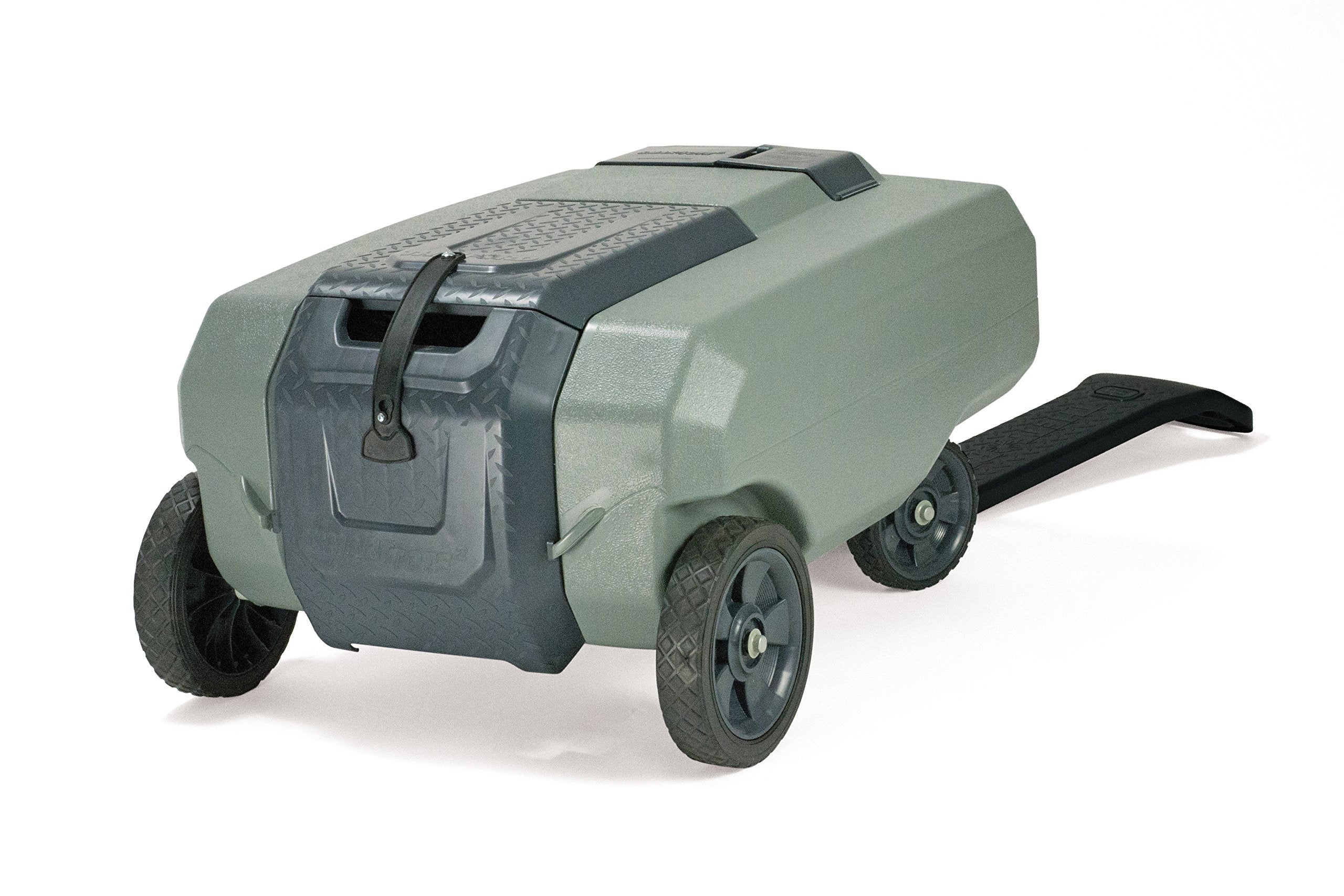 Thetford 40519 SmartTote2 RV Portable Waste Tote Tank - 4 Wheels - 35 Gallon - Silver