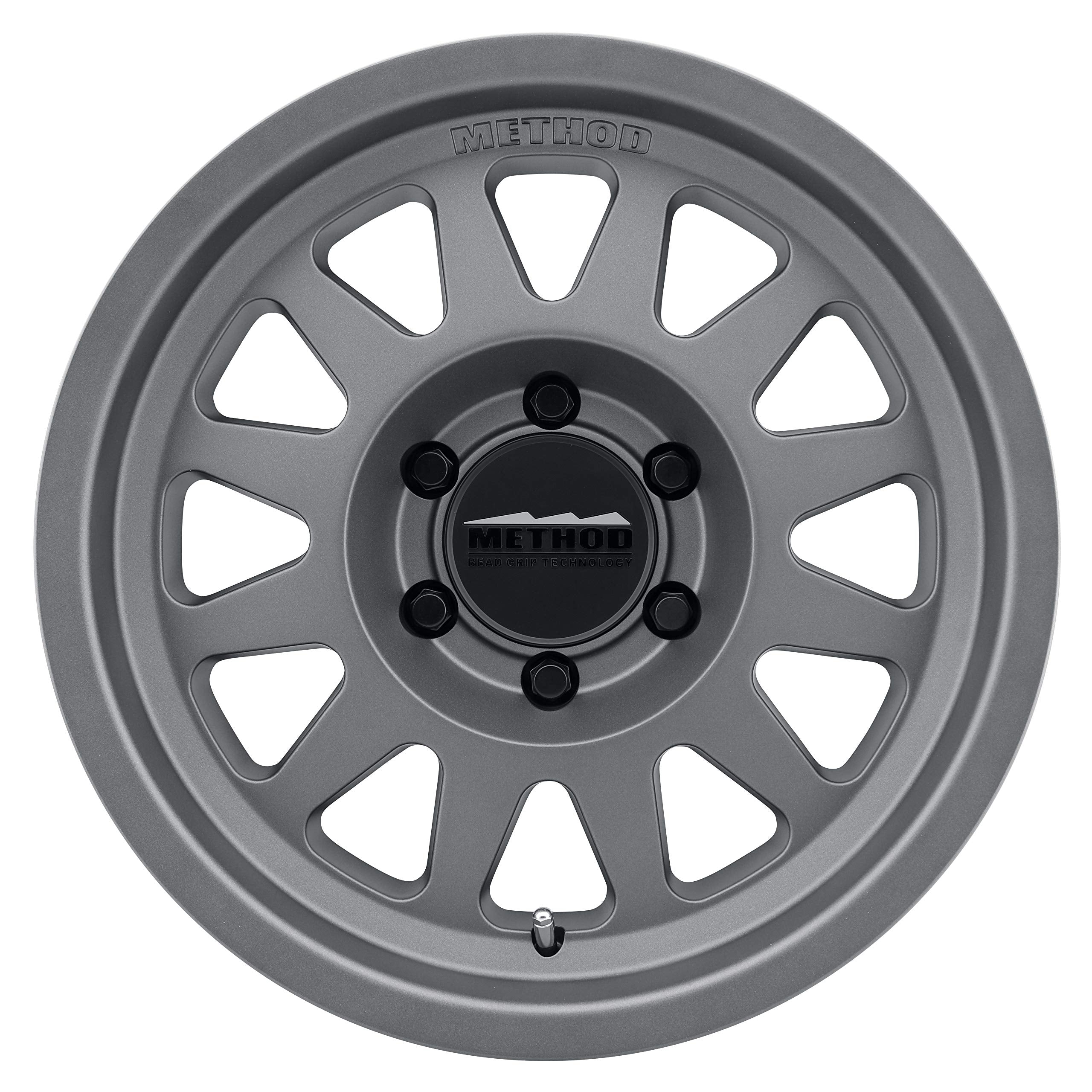 704 Method Race Wheels Titanium 17x8.5" 6x5.5", 0mm offset 4.75" Backspace, MR70478560800