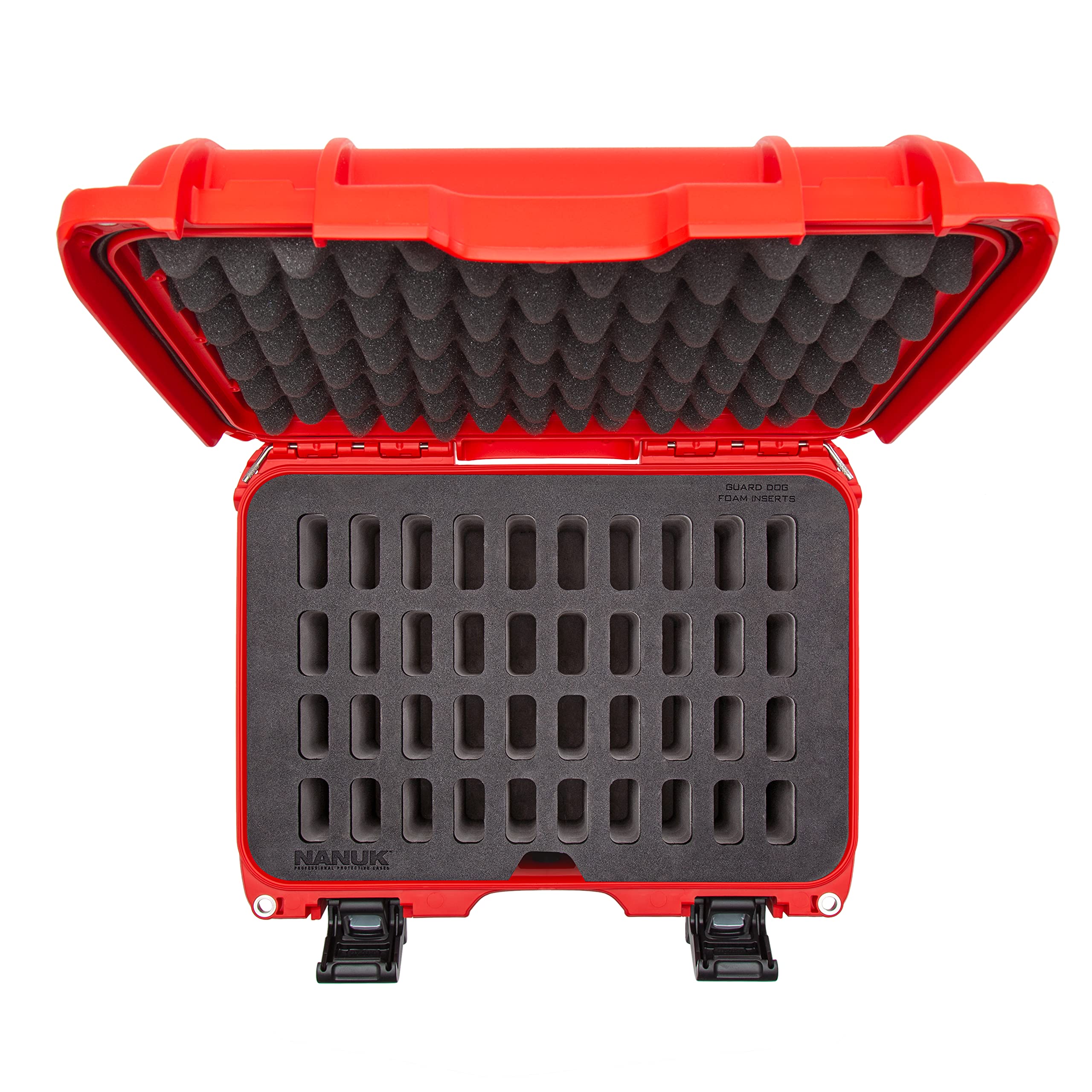 Red Nanuk Case w/Foam Insert for 40 Knives 915-40KNI9