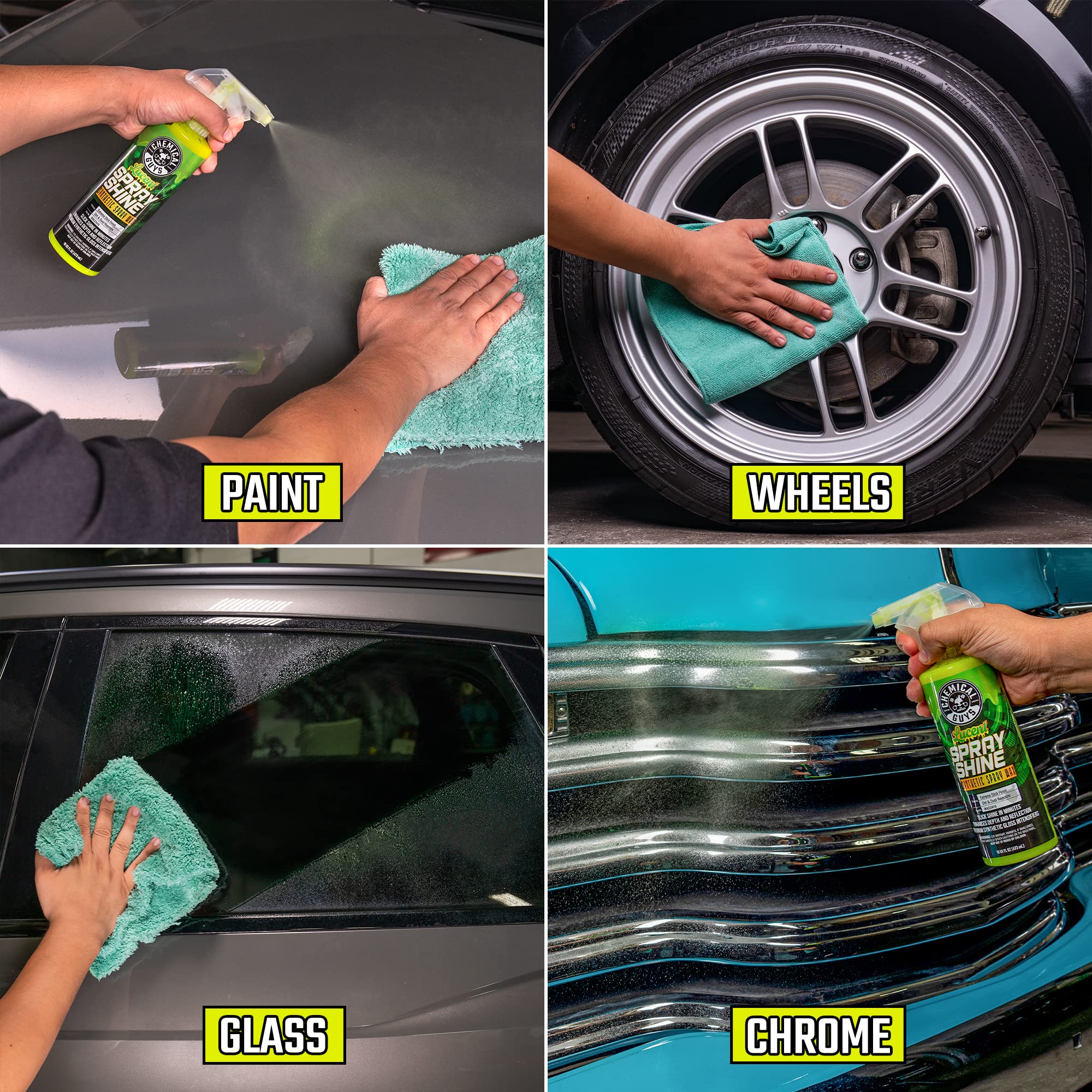 Chemical Guys Synthetic Spray Wax Lucent Spray Shine (16 Oz)