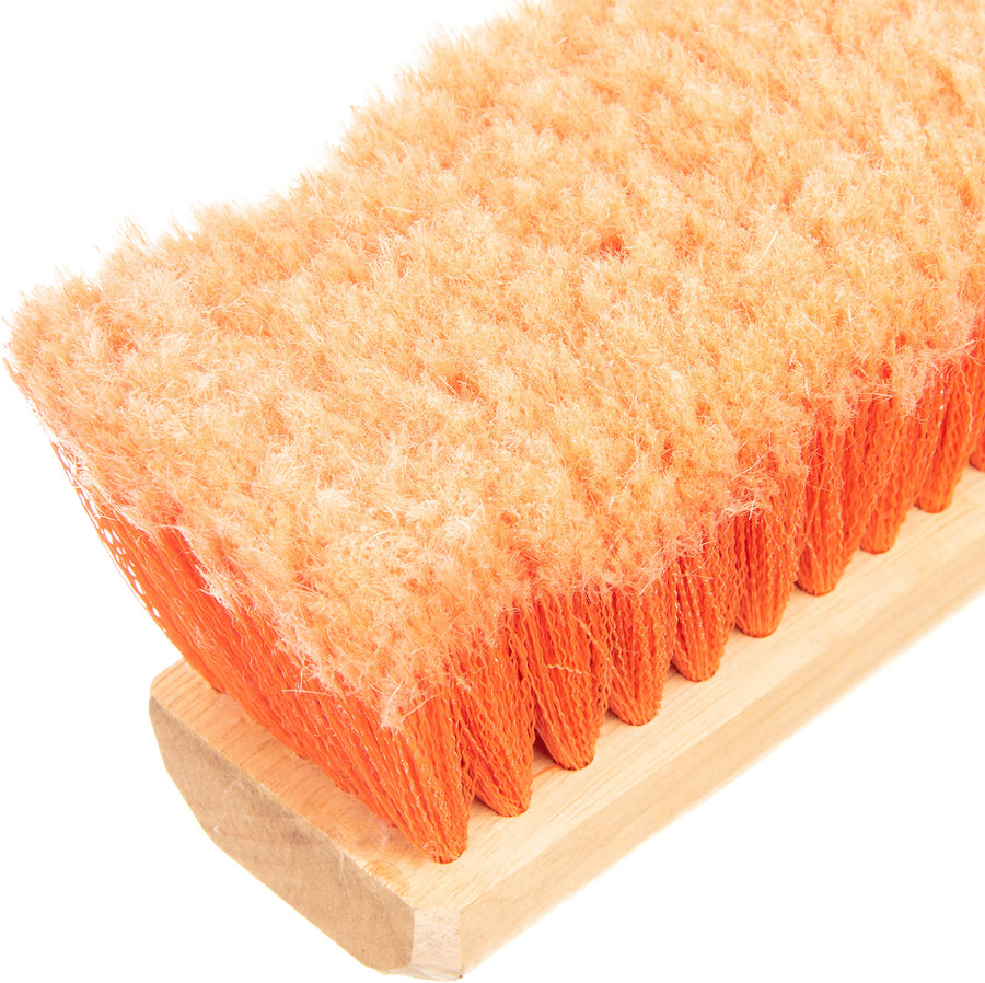 Flo-Pac SPARTA Flagged Sweep Floor Broom for Cleaning, 36 Inches, Orange