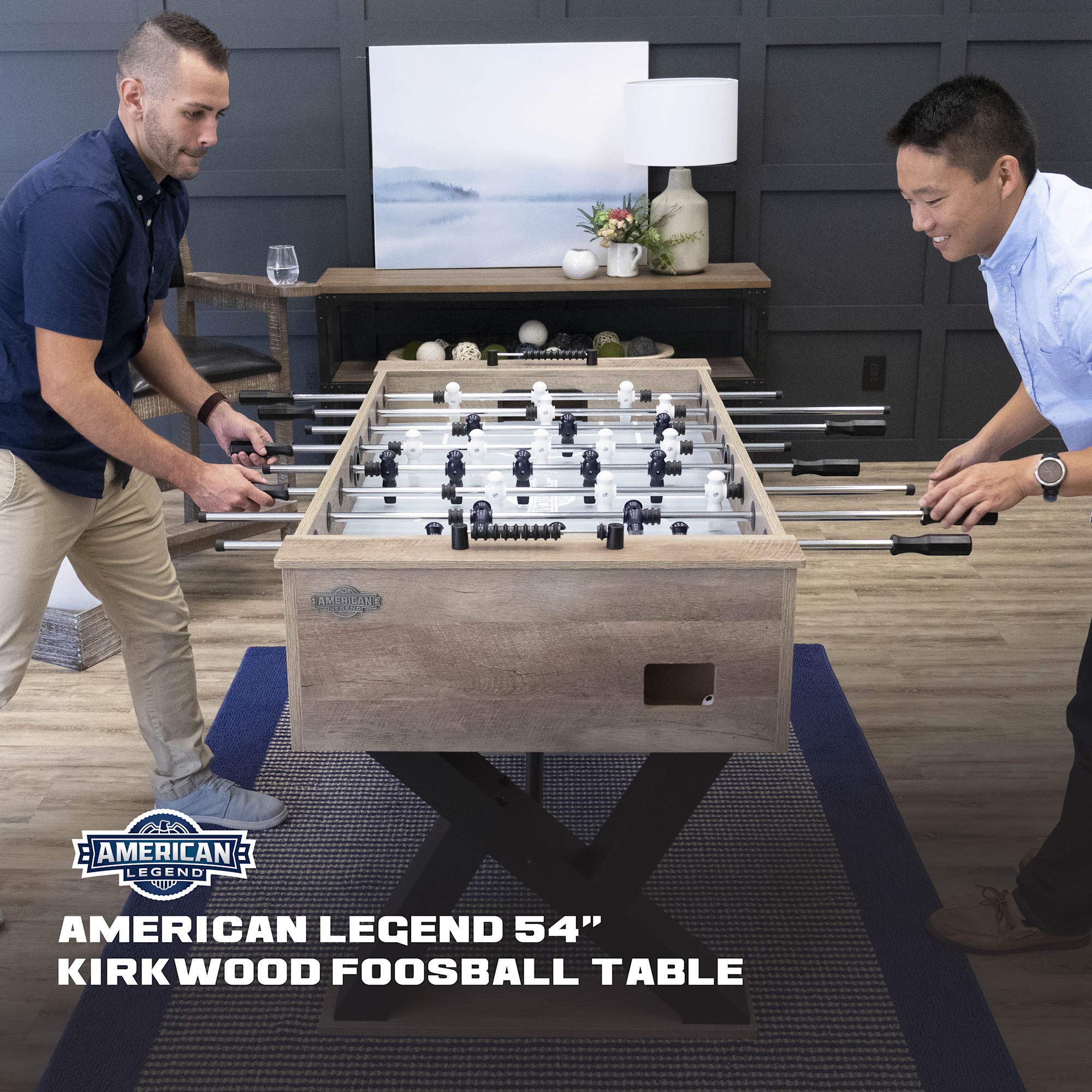 Kirkwood 54" American Legend Foosball Table, Grey