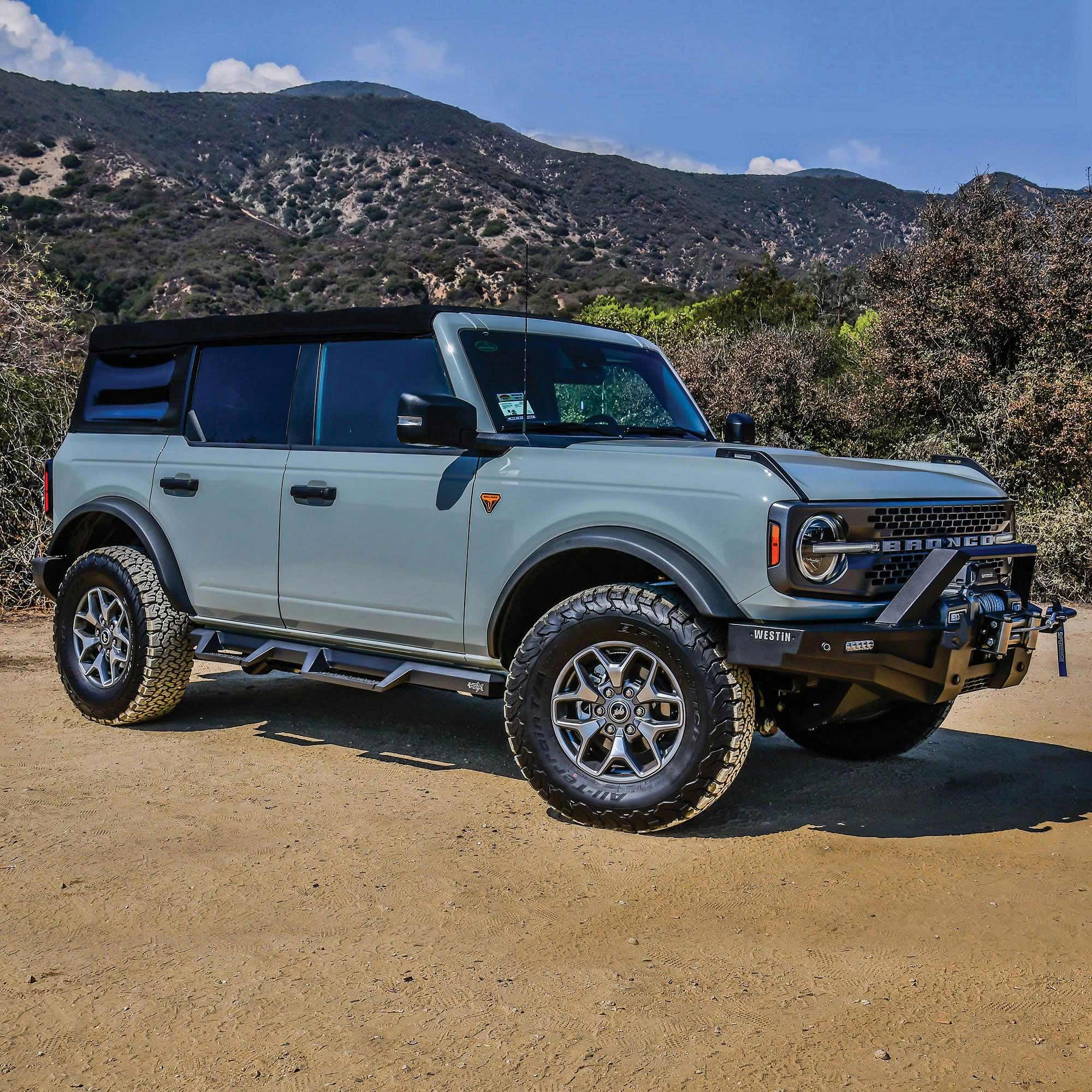 Nerf Step Bars Westin Automotive 56-14195 Fits Ford Bronco - Steel