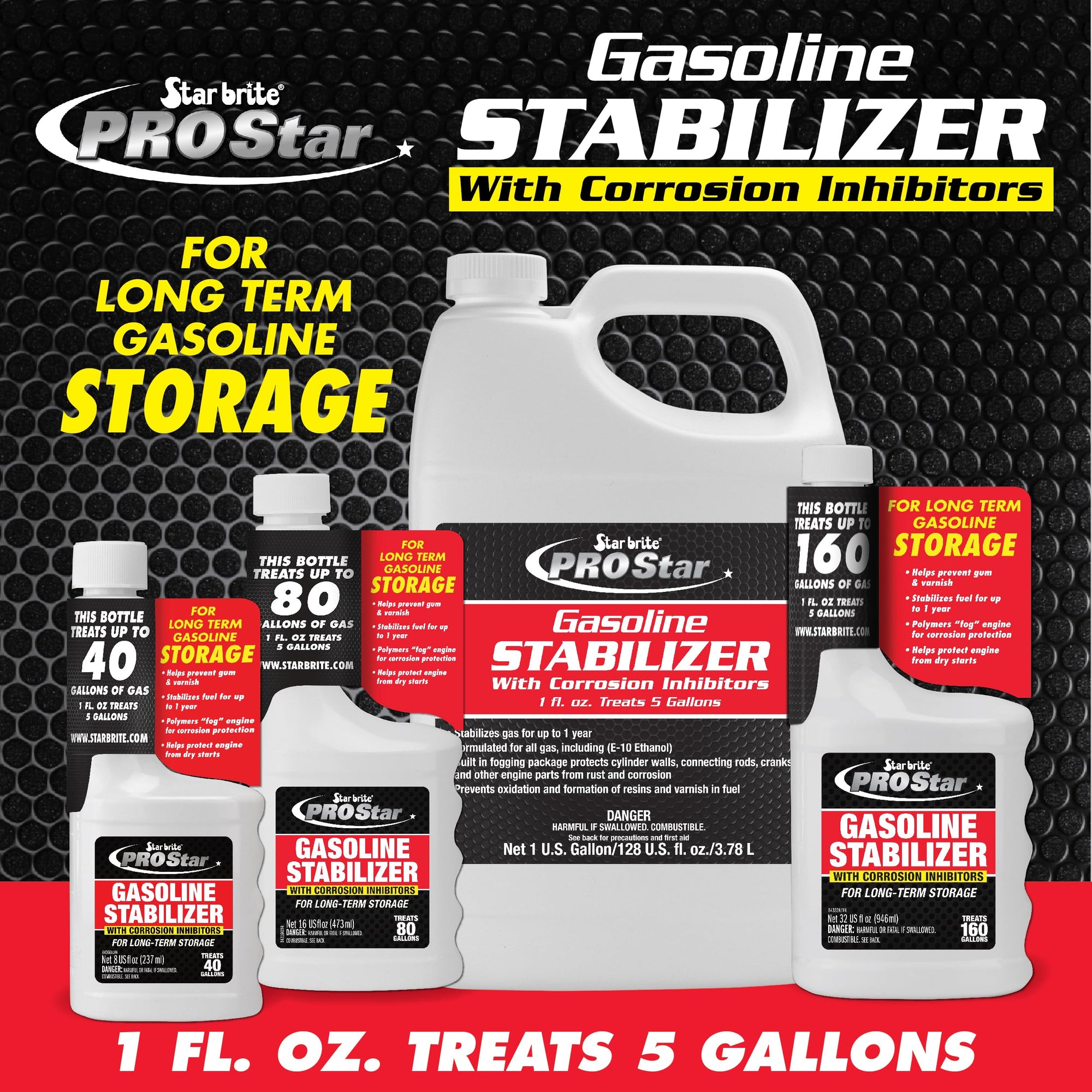 EZ Start STAR BRITE EZ Store Gas Storage Additive - 1 GAL (084300)