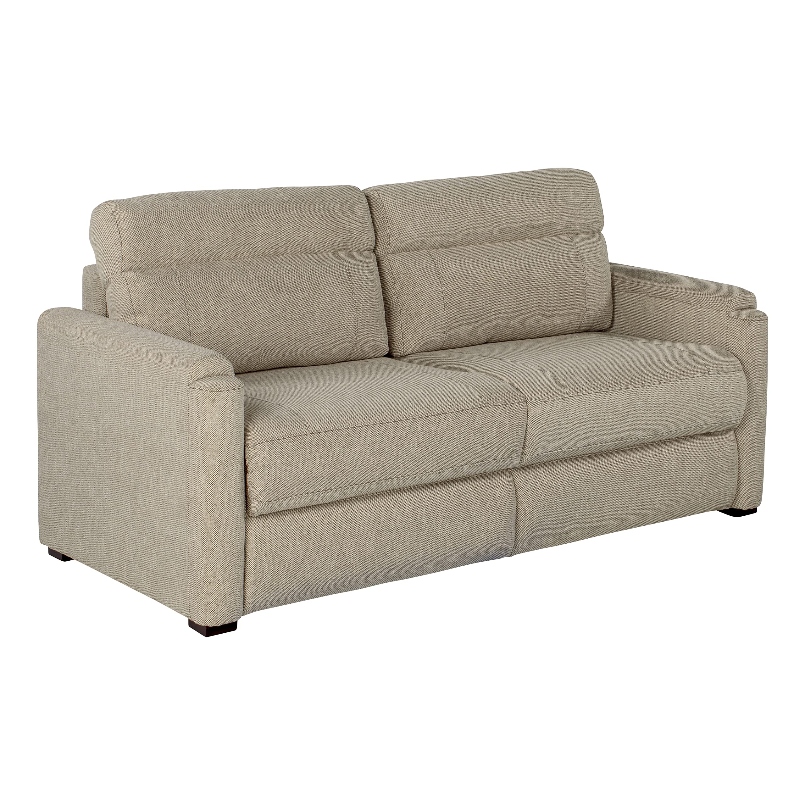 72" Thomas Payne Norlina RV Tri-Fold Sofa with Woven Fabric, Couch-to-Bed Conversion, Removeable Back, Easy Installation for Travel Trailers, 5th Wheels and Motorhomes - 2020128896