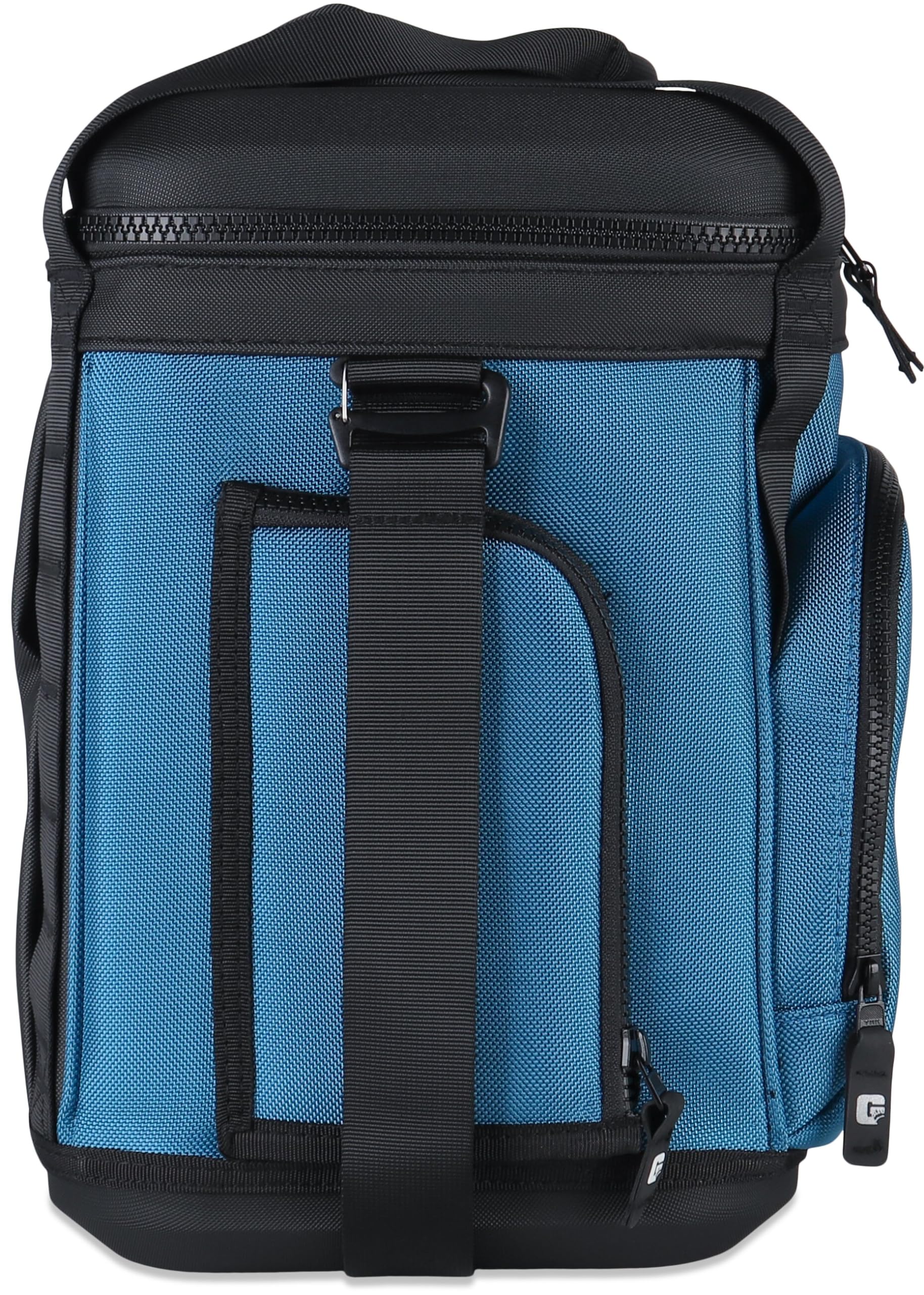 12 Grizzly Drifter Soft Sided Cooler |12 qt Flip-Top Soft Top Cooler | Ice Chest for Beach Boat Camping Car Fishing Golf Hiking Hunting Picnic | Lightweight Portable Insulated Waterproof | Slate Blue