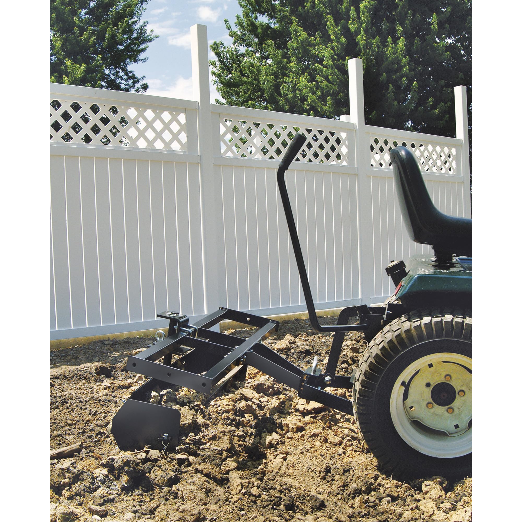 Ground-Engaging Attachment Agri-Fab 45-0265 Scraper Box, Black Hitch